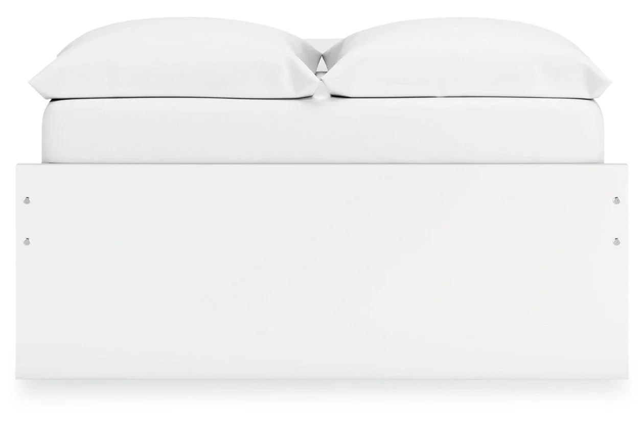 Onita White Full Platform Base Bed - Image 6