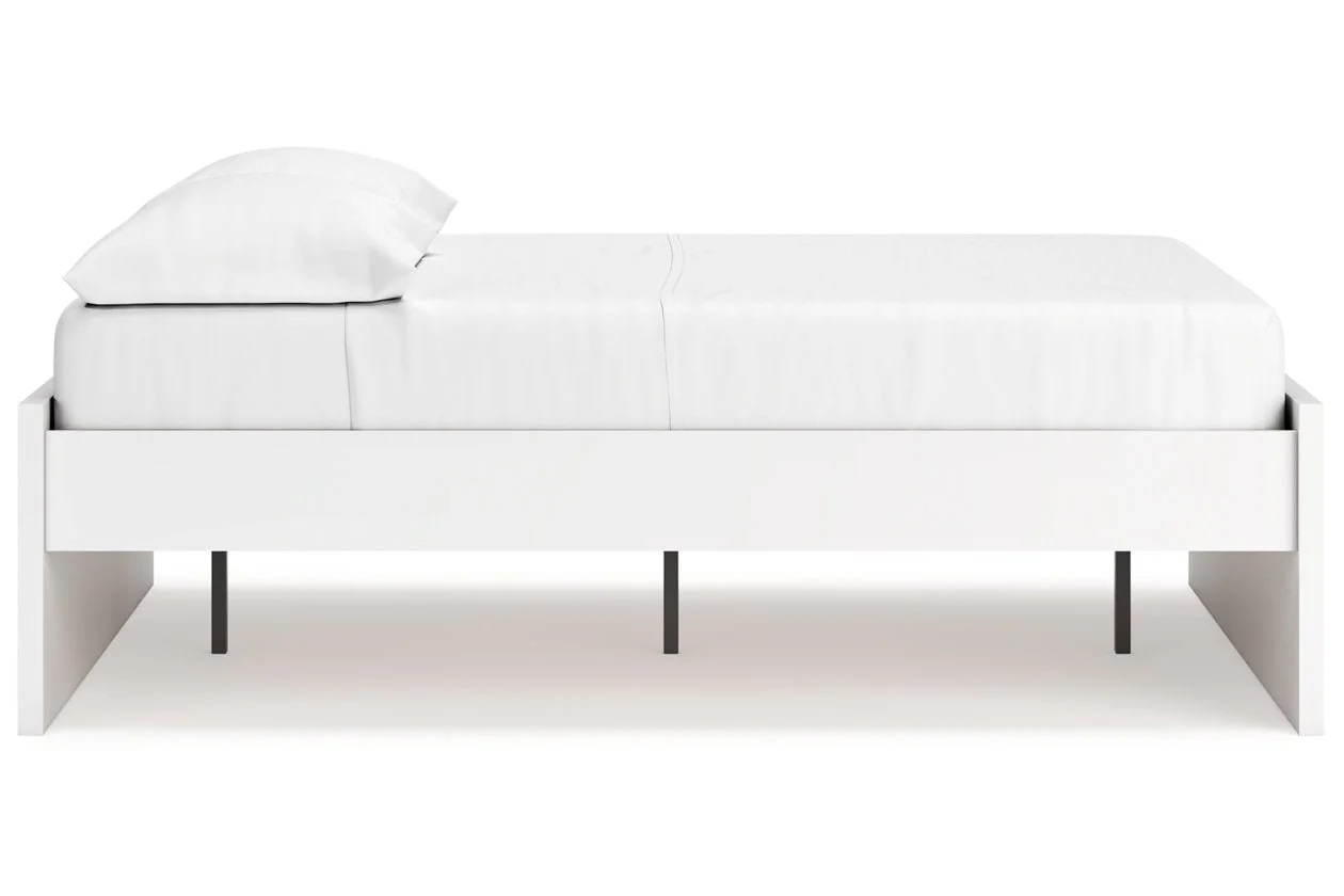 Onita White Full Platform Base Bed - Image 8