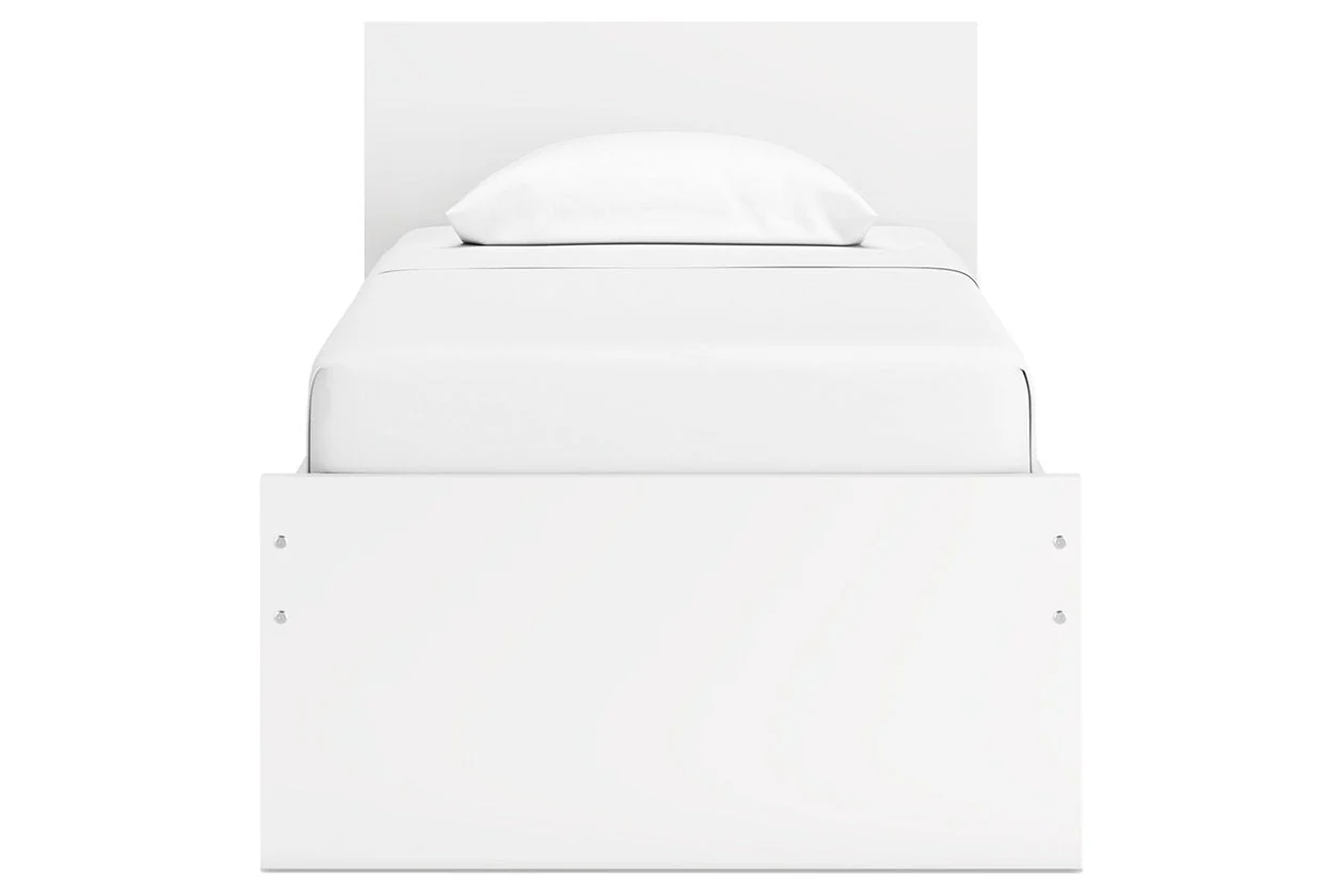 Onita White Twin Storage Platform Bed with 4 Drawers - Image 6