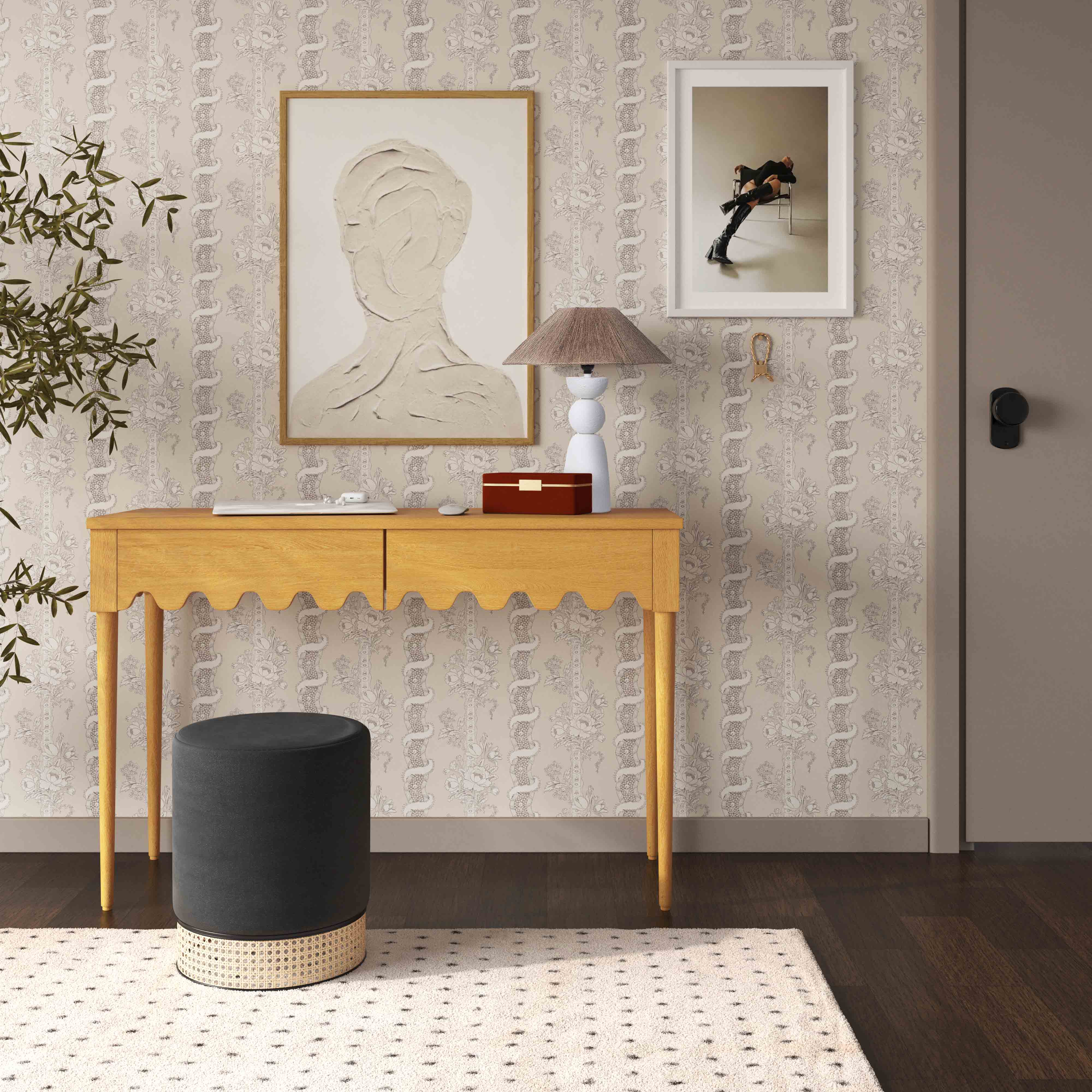 Oodle 48" 2-Drawer Desk - Image 8