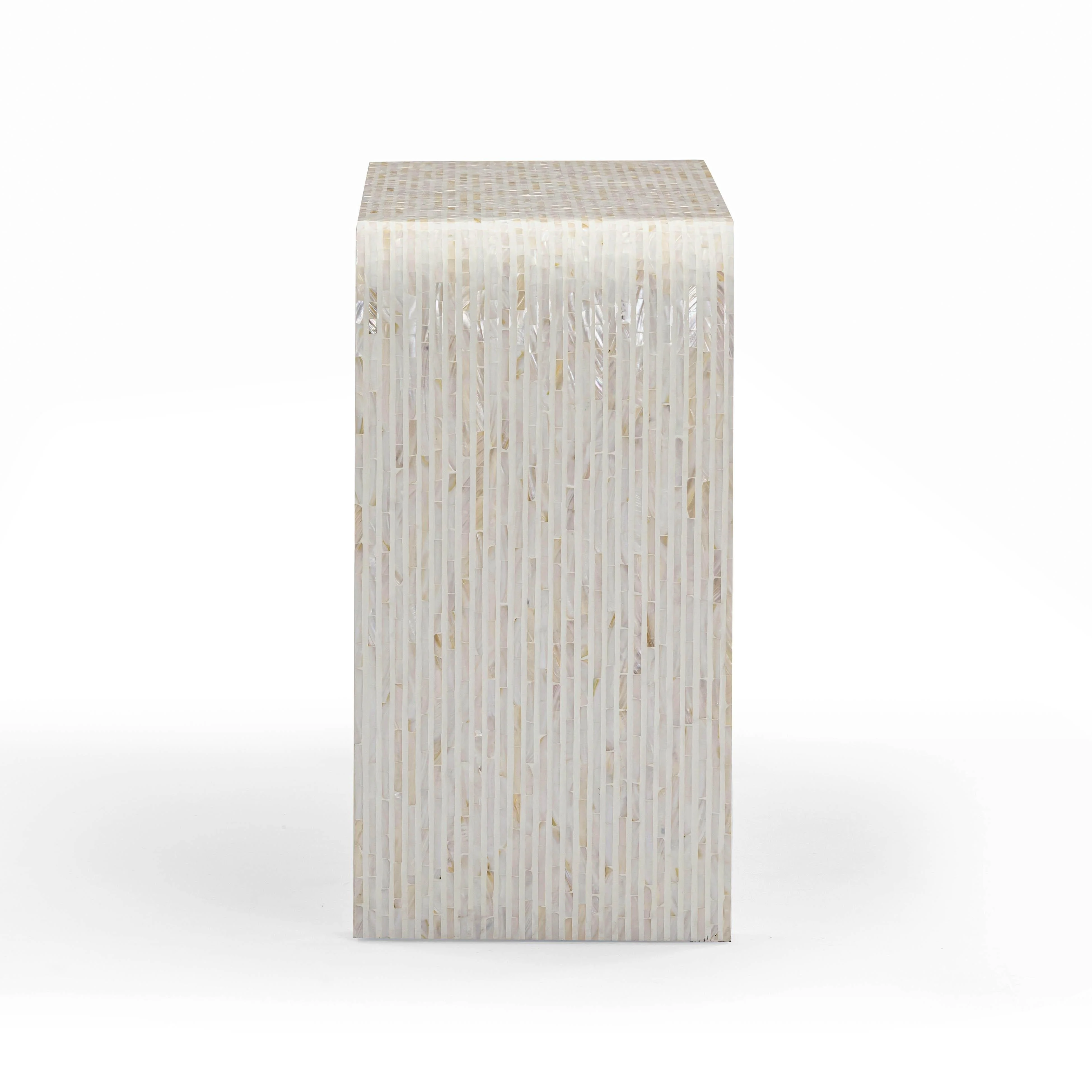 Opus Cream Capiz Shell Console Table - Image 3