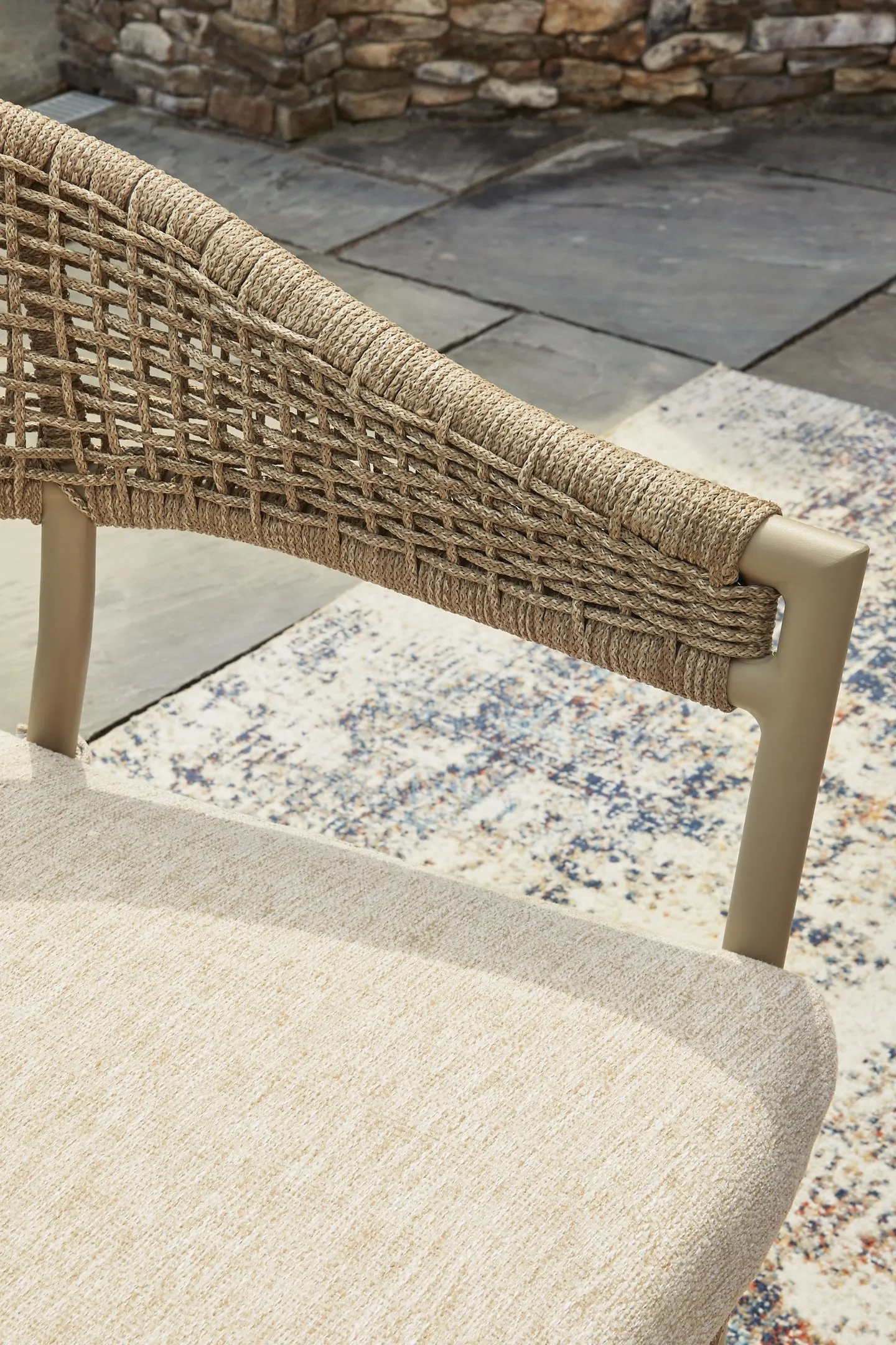 Orchard Beach Beige Arm Chair With Cushion (4/CN) - Image 6