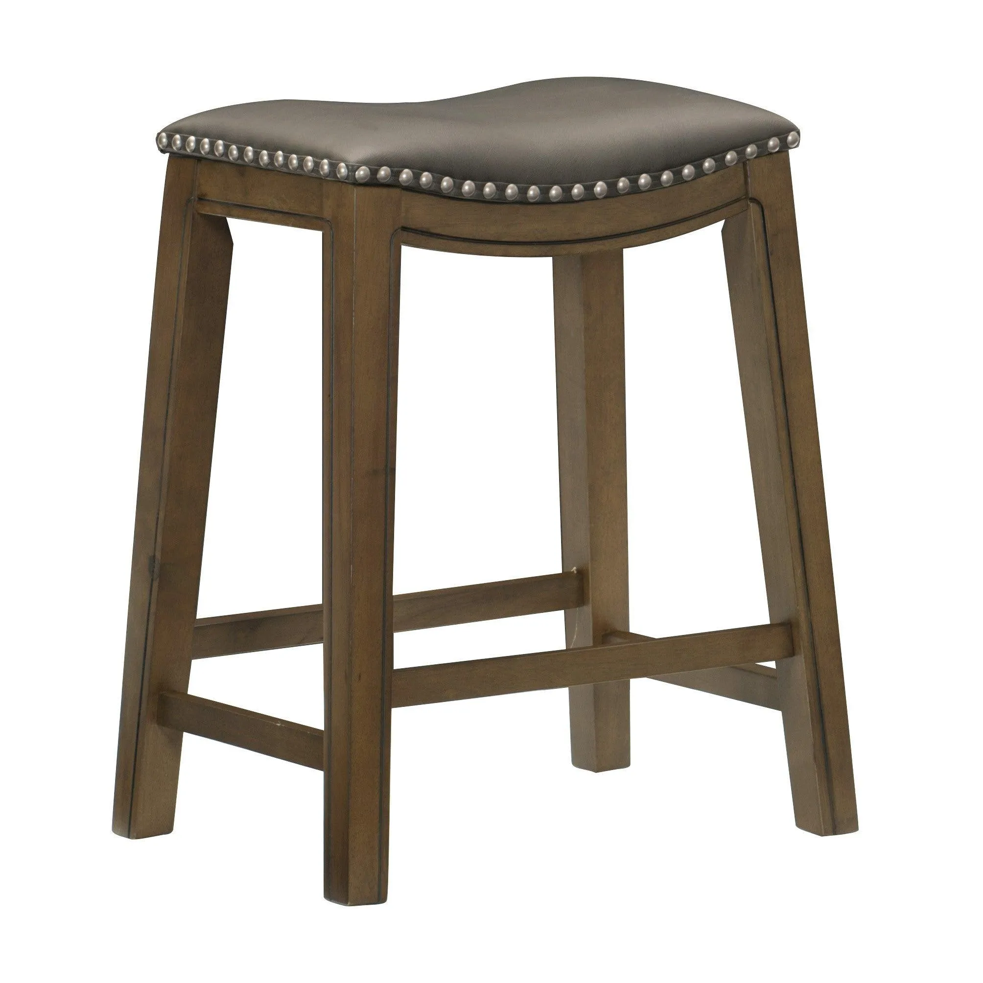 Ordway Gray/Brown Counter Height Stool, Gray - Image 5