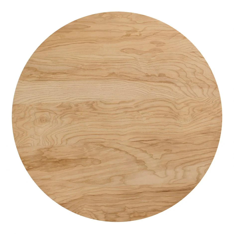 Oregon Round Coffee Table - Blonde - Image 5