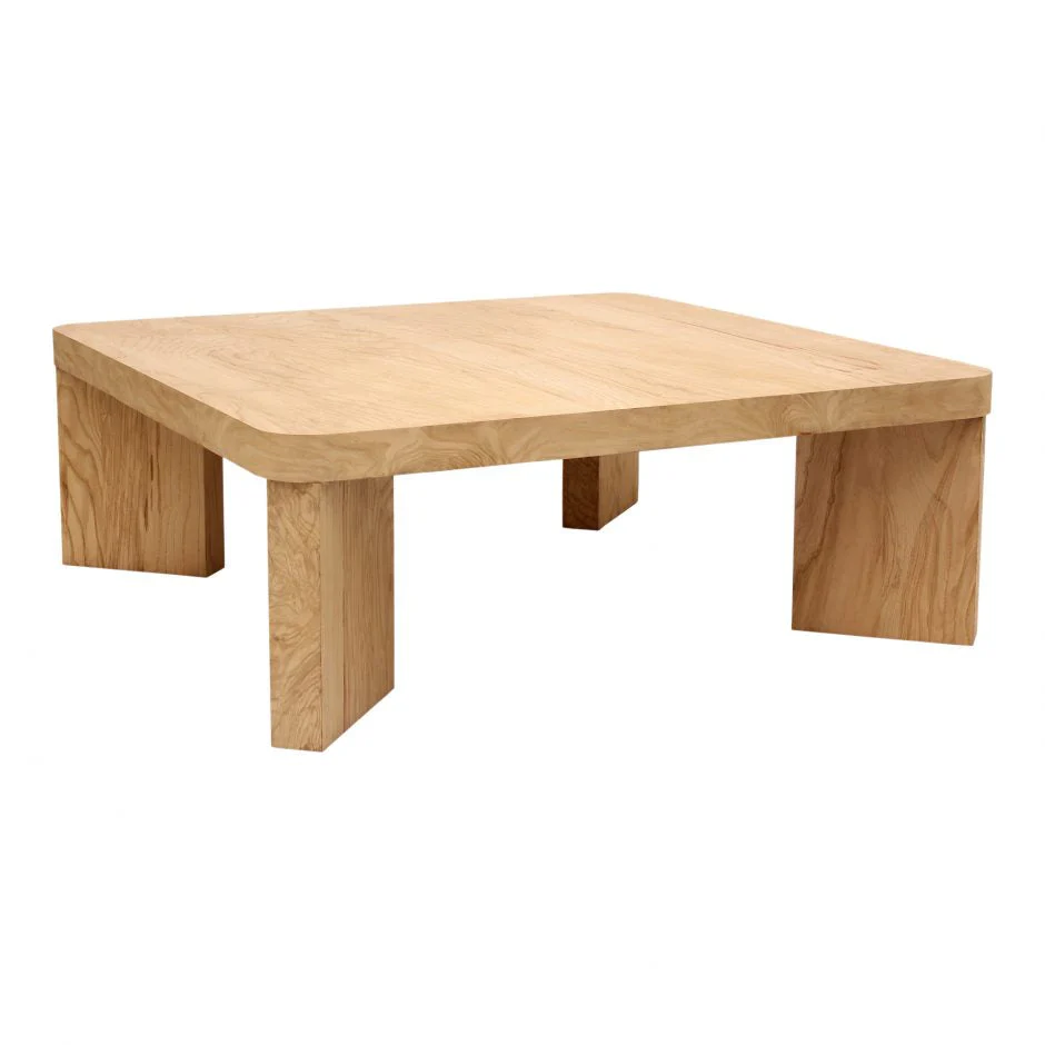 Oregon Square Coffee Table - Blonde - Image 2