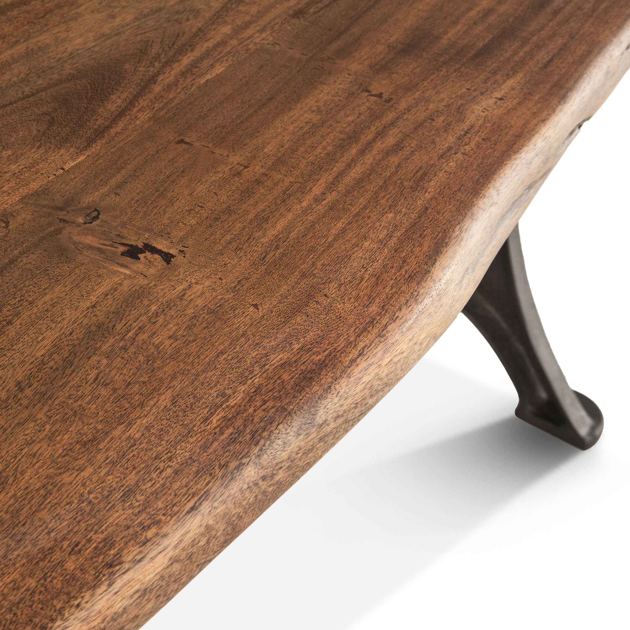Organic Forge 72" Gathering Table in Raw Walnut - Image 4