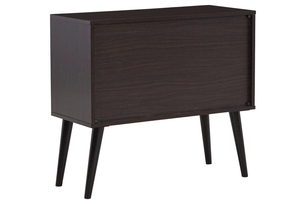 Orinfield Dark Brown Accent Cabinet - Image 4