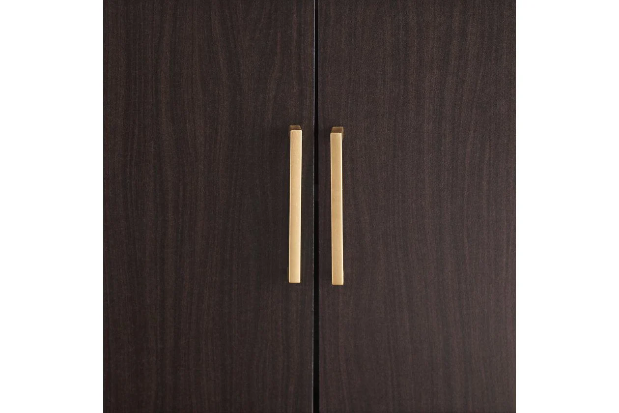 Orinfield Dark Brown Accent Cabinet - Image 6