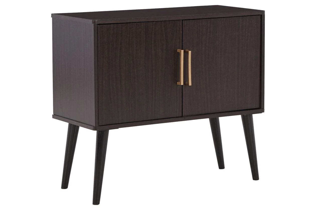 Orinfield Dark Brown Accent Cabinet - Image 7