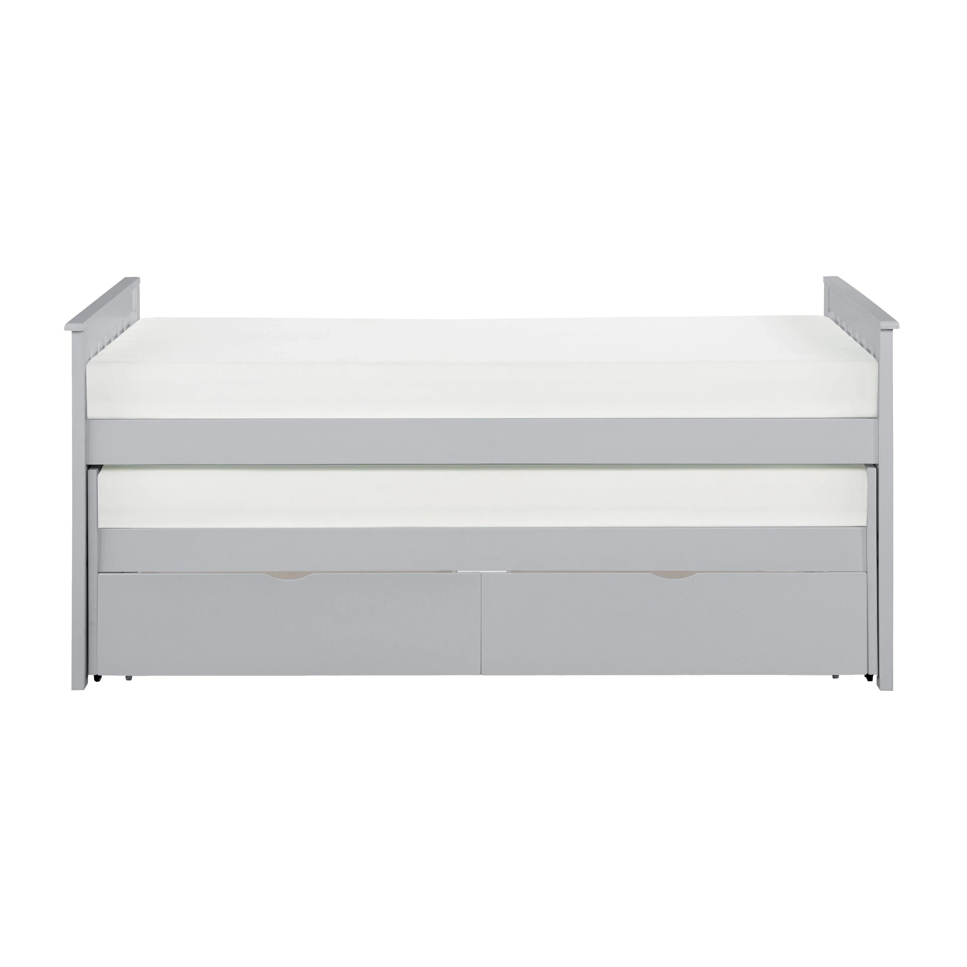 Orion Gray Twin/Twin Bed with Storage Boxes - Image 3