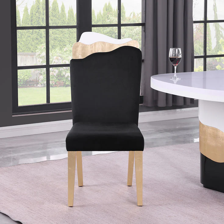Orion White/Black 7-Piece Dining Room Set - Image 3