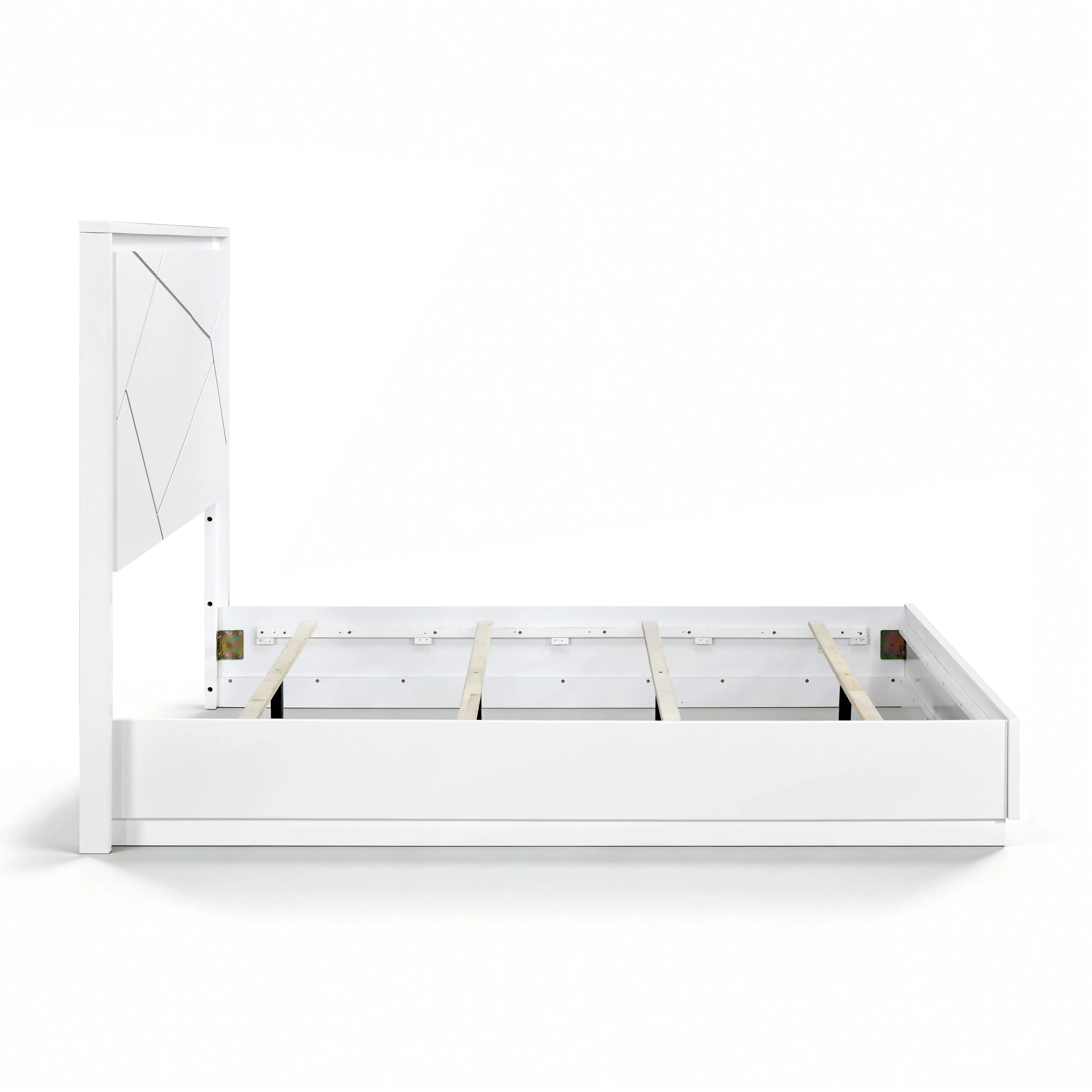 Orlo White California King Bed - Image 7