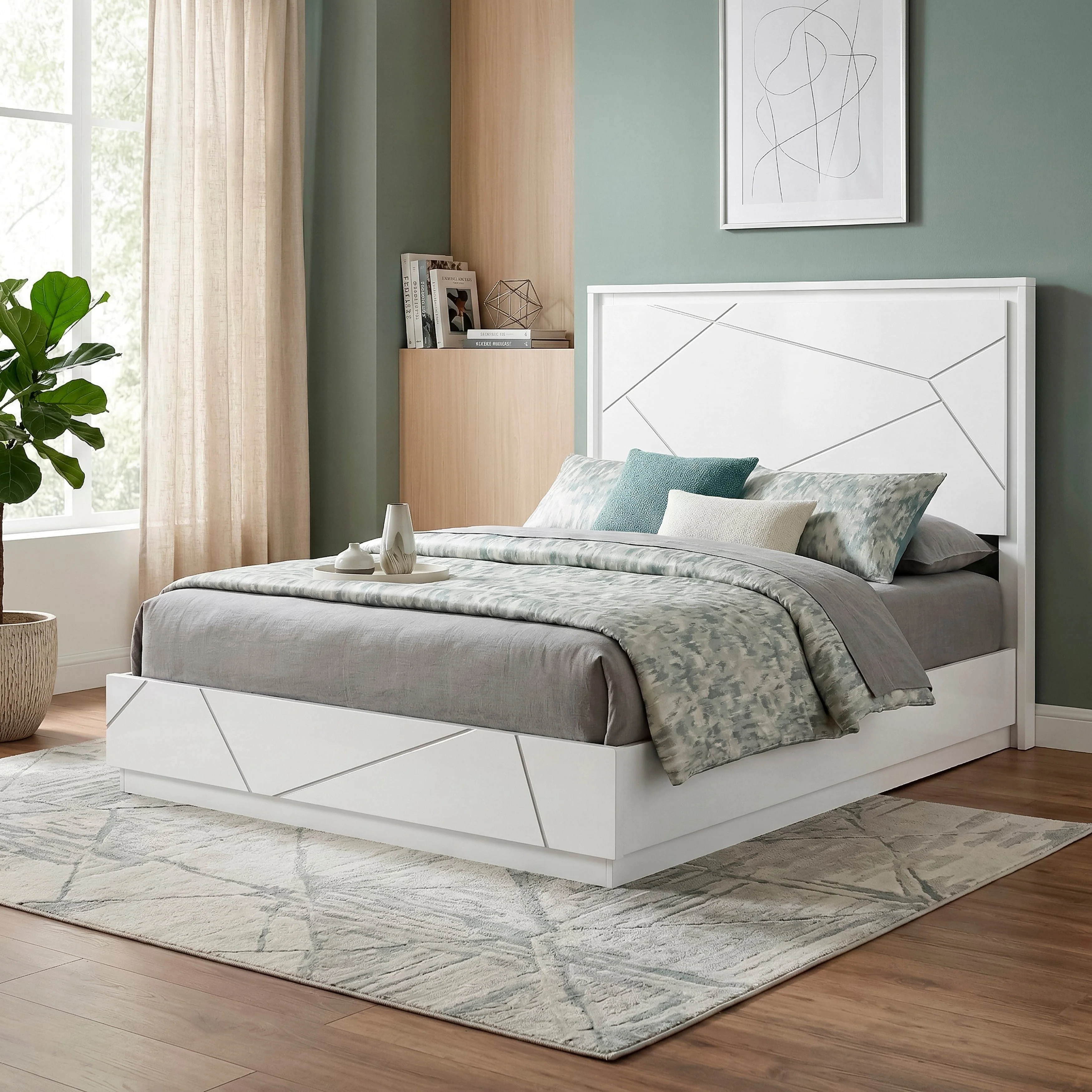 Orlo White Queen Bed - Image 22