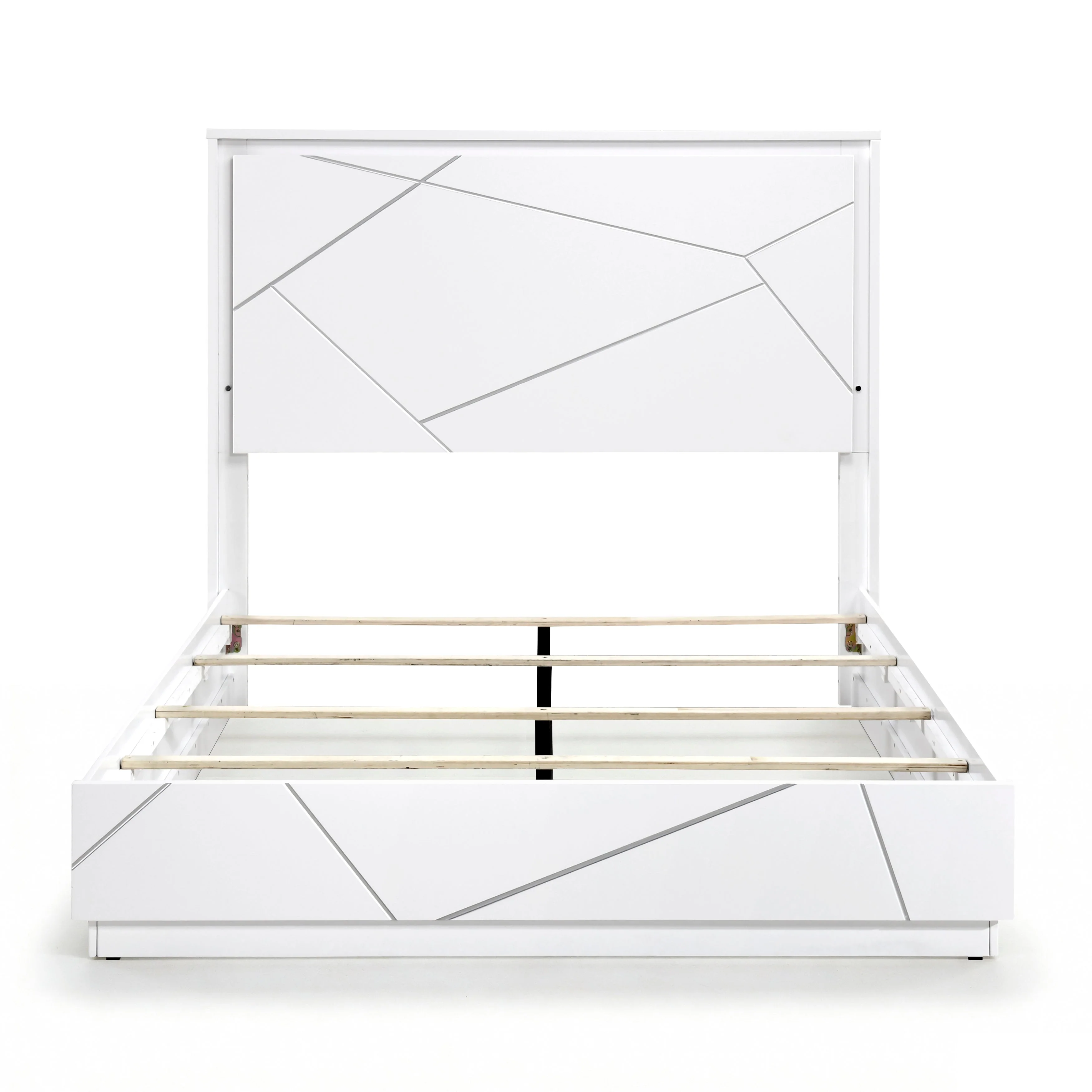 Orlo White Queen Bed - Image 3