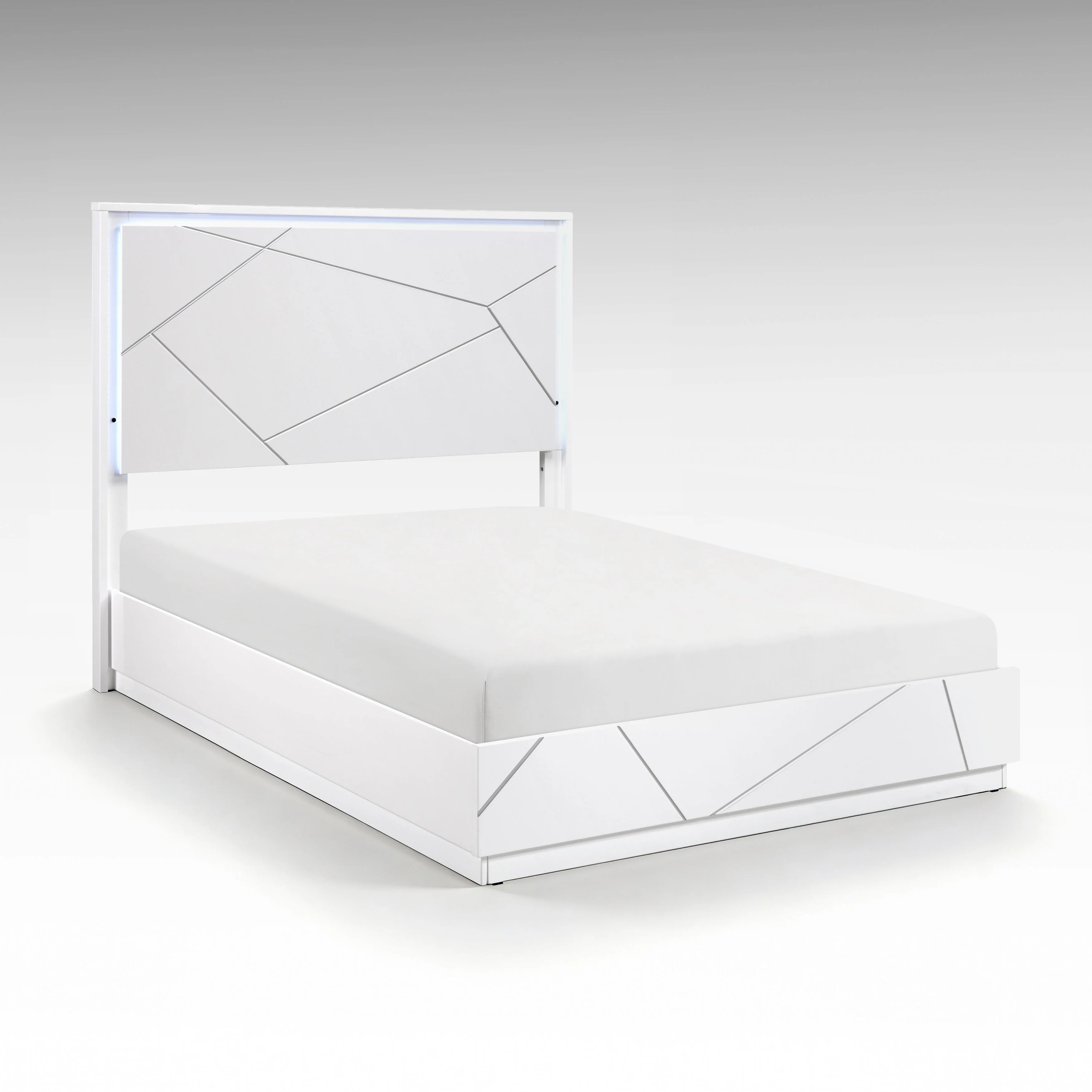 Orlo White Queen Bed - Image 9