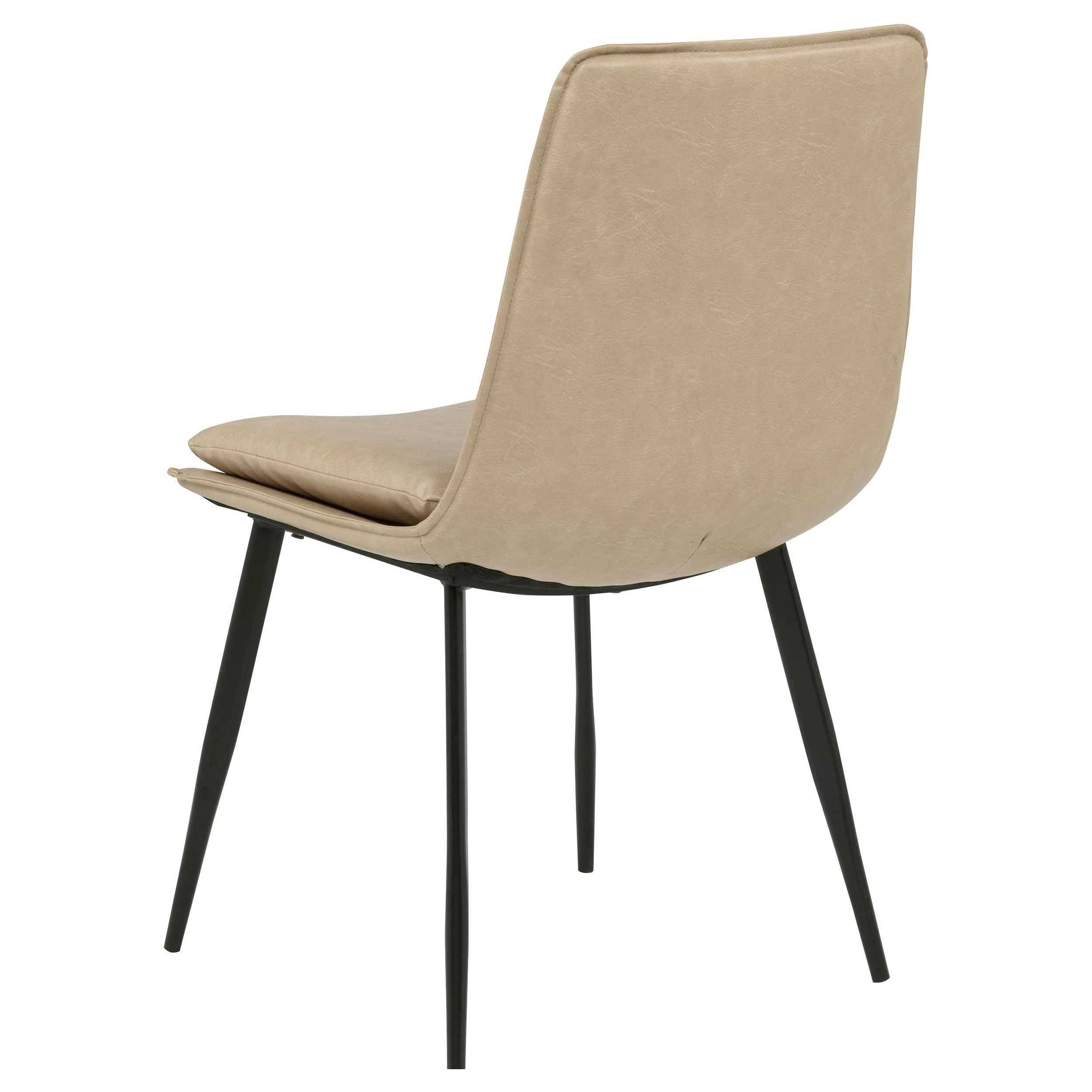 Ortega Tan Upholstered Dining Side Chair (Set of 2) - Image 7