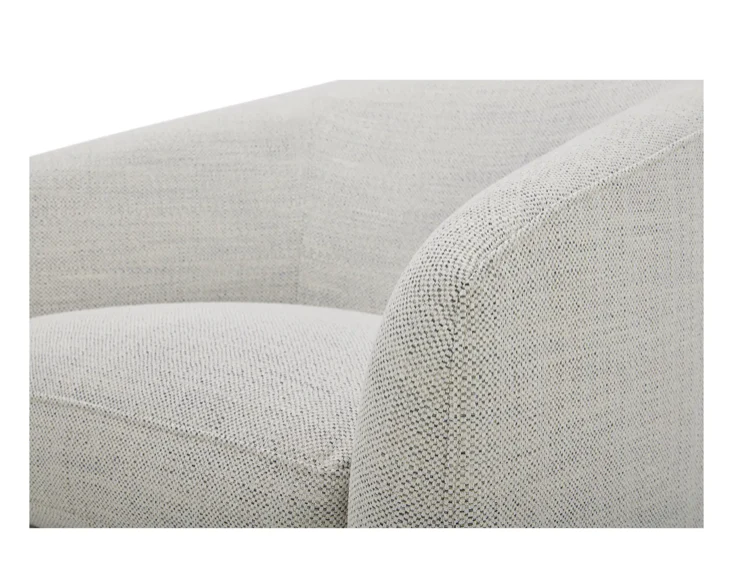 Oscy Swivel Chair Splashed White - Image 7