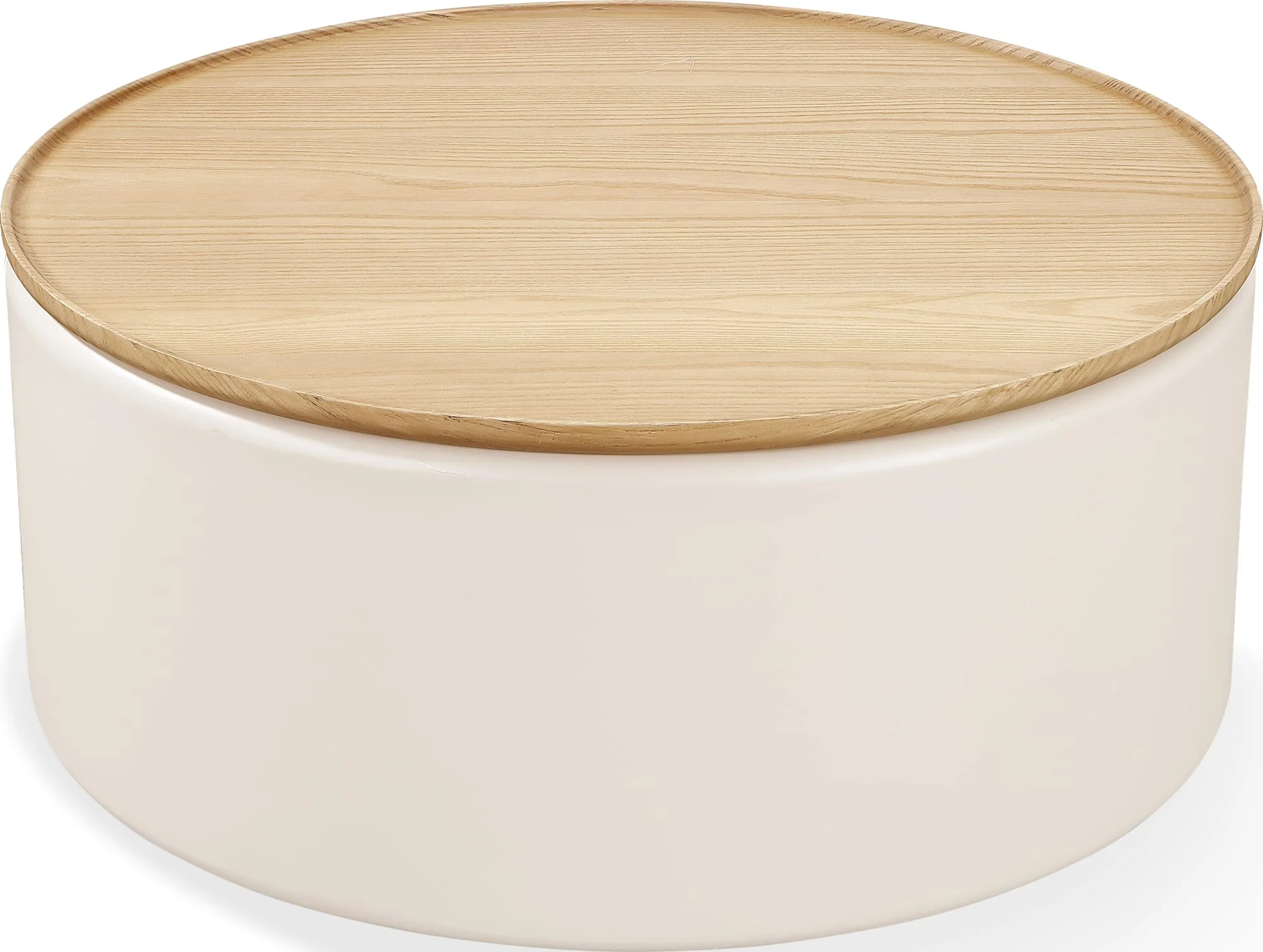 Oskar Barley Lift Top Round Coffee Table