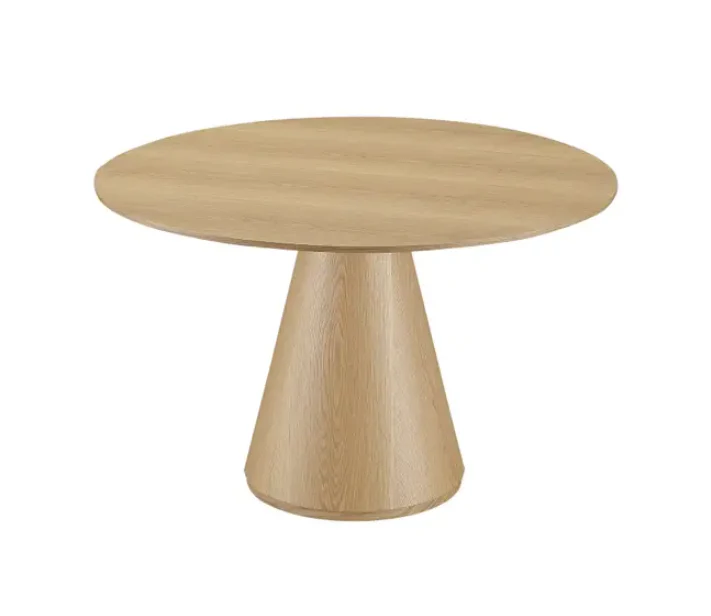 Otago Dining Table Round 54"- Oak - Image 3
