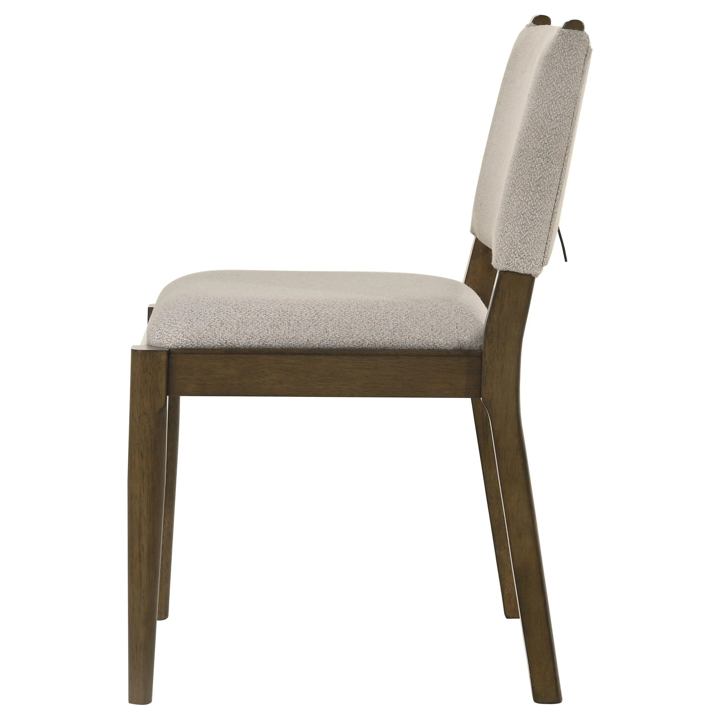 Ottowa Brown Upholstered Dining Side Chair, Set of 2 - Image 6