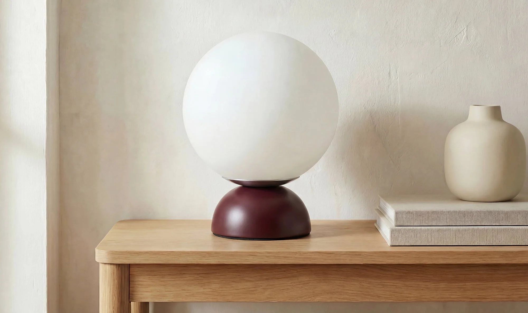 Ovi Table Lamp Deep Red - Image 2