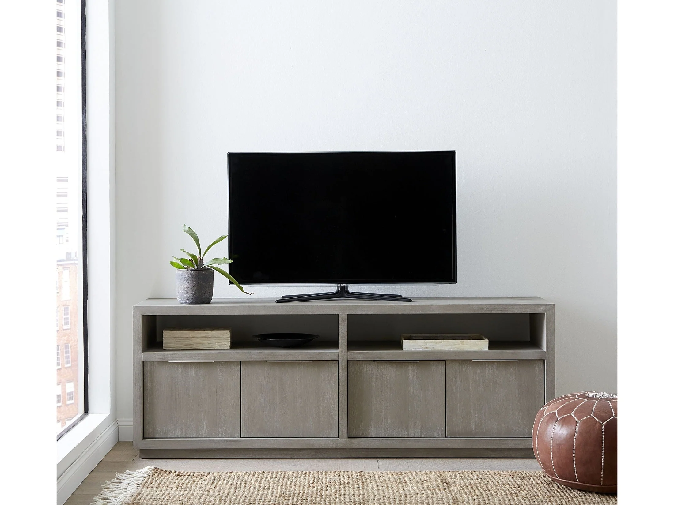 Oxford Media Console 74 inch in Mineral