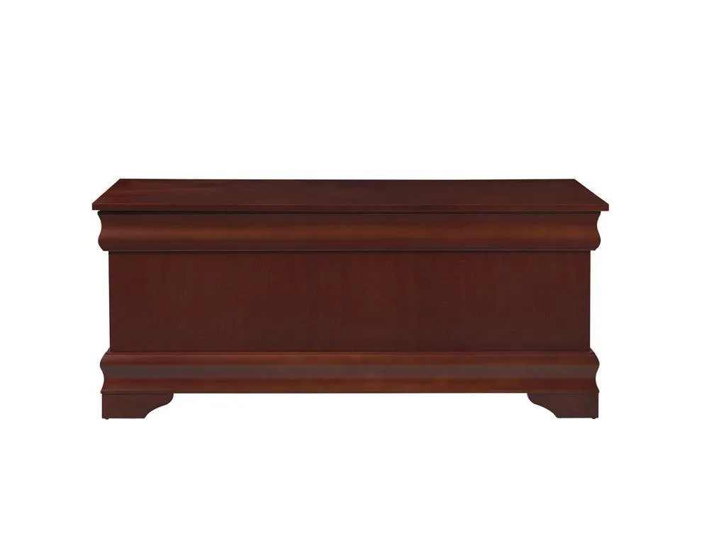 Pablo Warm Brown Rectangular Cedar Chest - Image 3