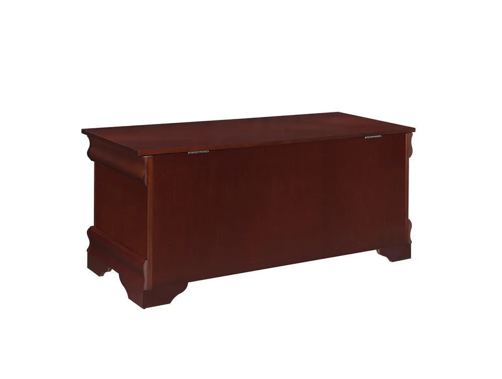 Pablo Warm Brown Rectangular Cedar Chest - Image 4