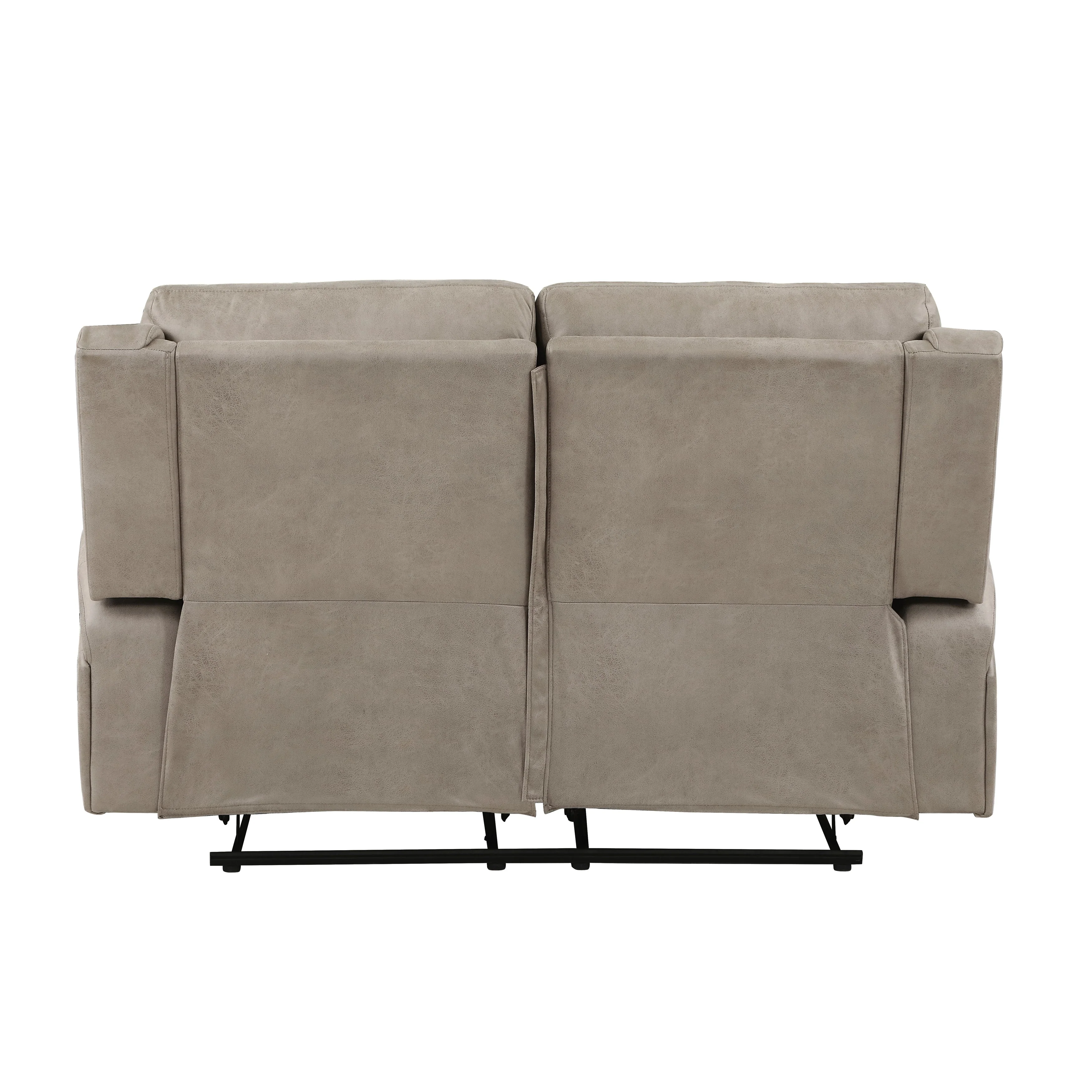 Pagosa Brown Double Reclining Loveseat - Image 4