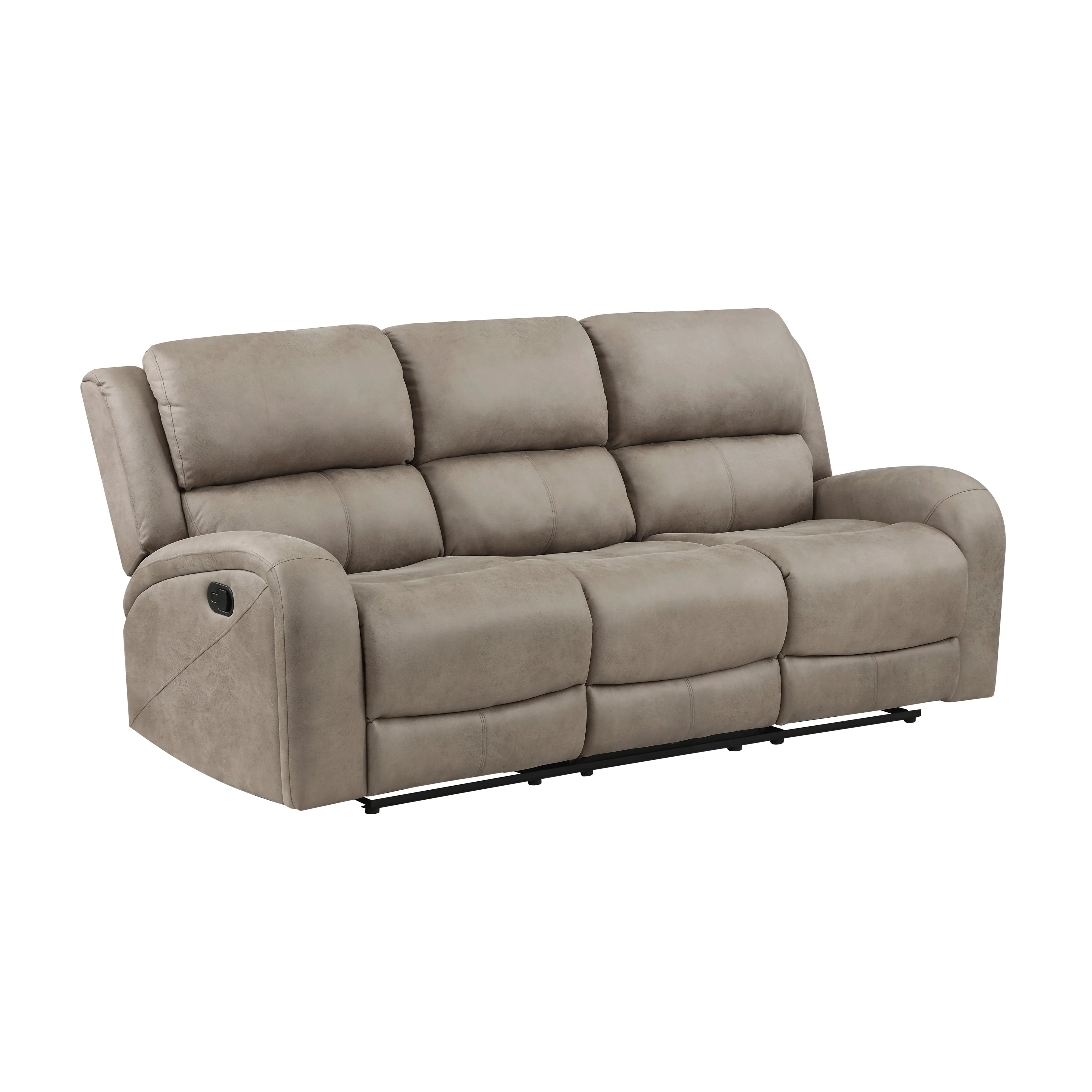 Pagosa Brown Double Reclining Sofa - Image 3