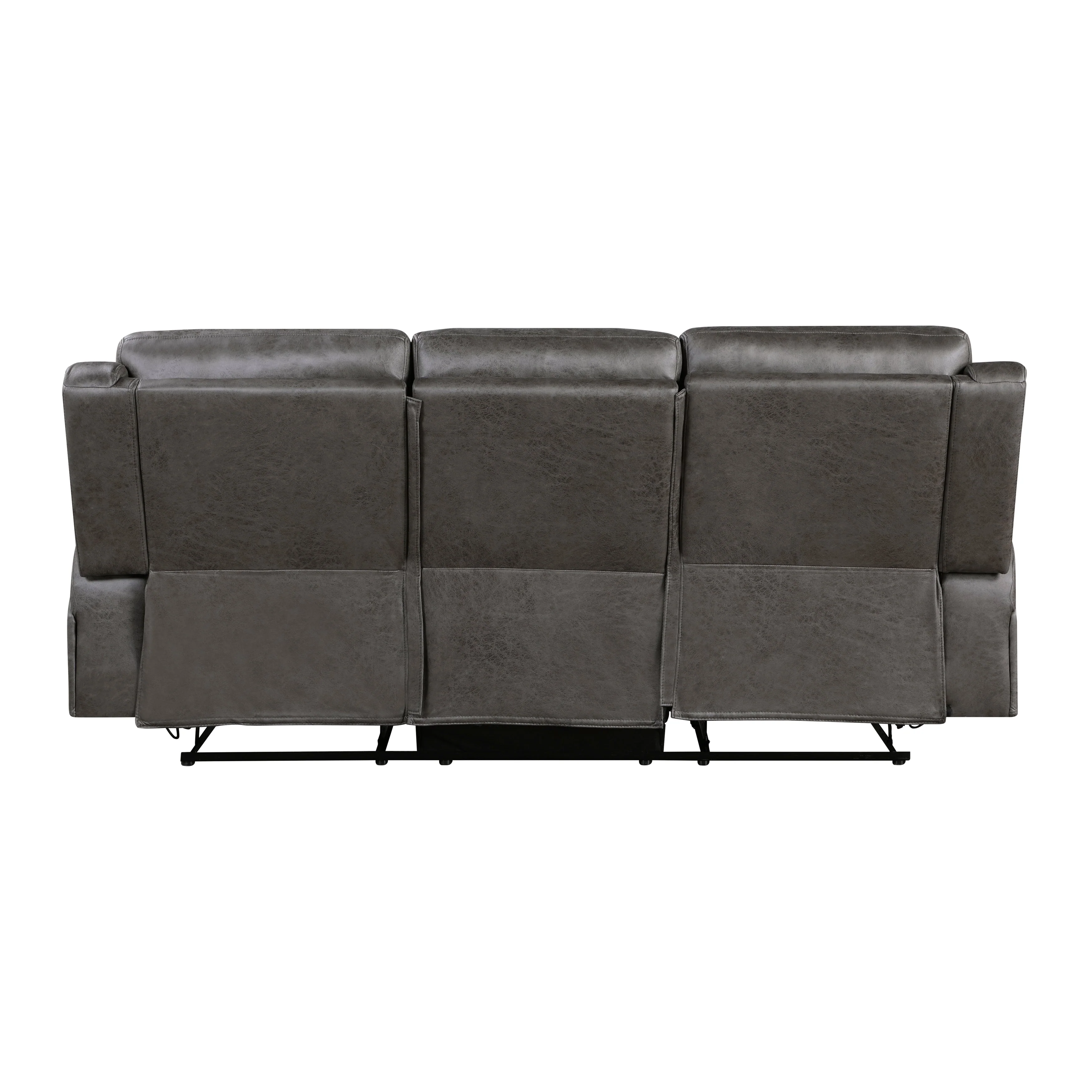 Pagosa Gray Double Reclining Living Room Set - Image 6