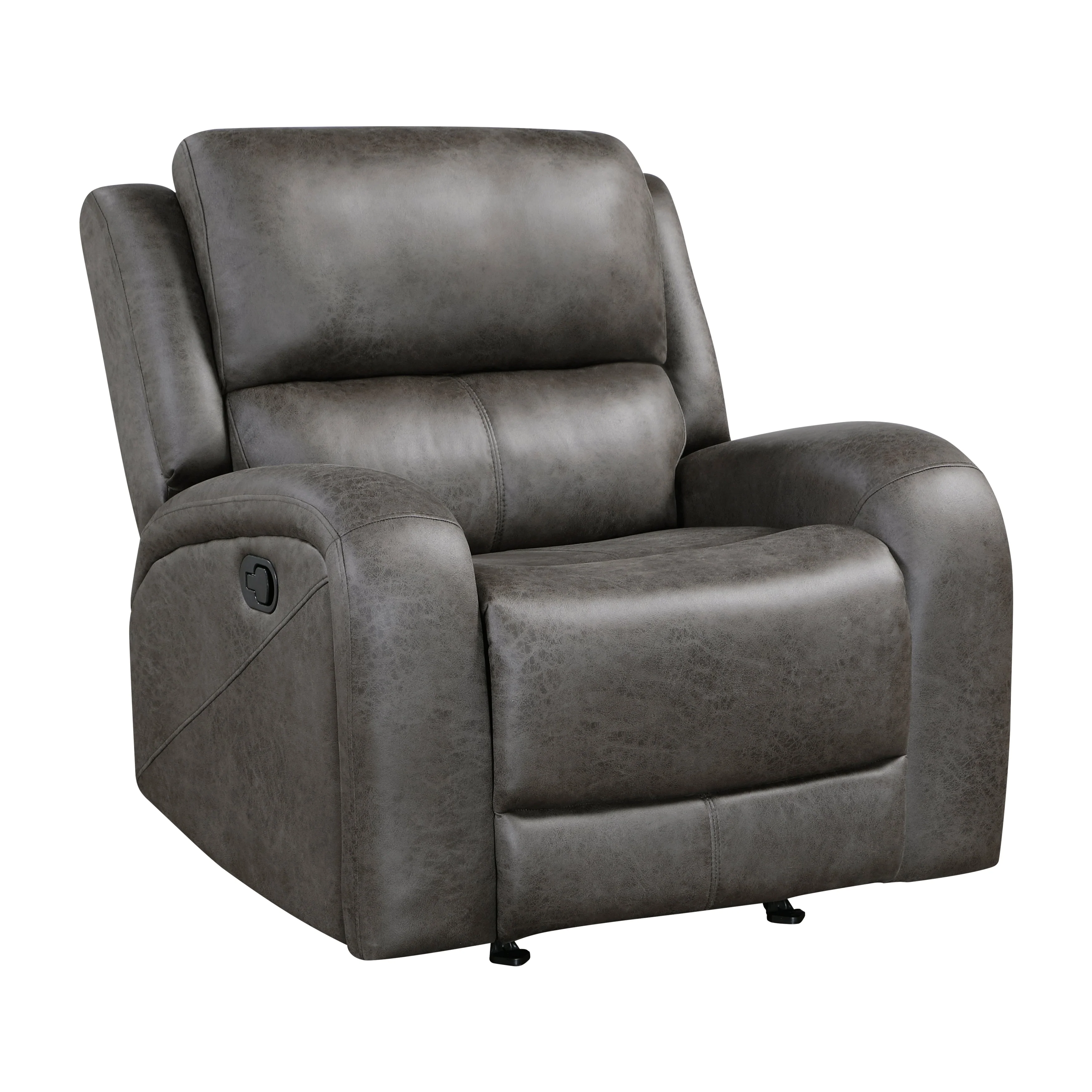 Pagosa Gray Rocker Reclining Chair - Image 4