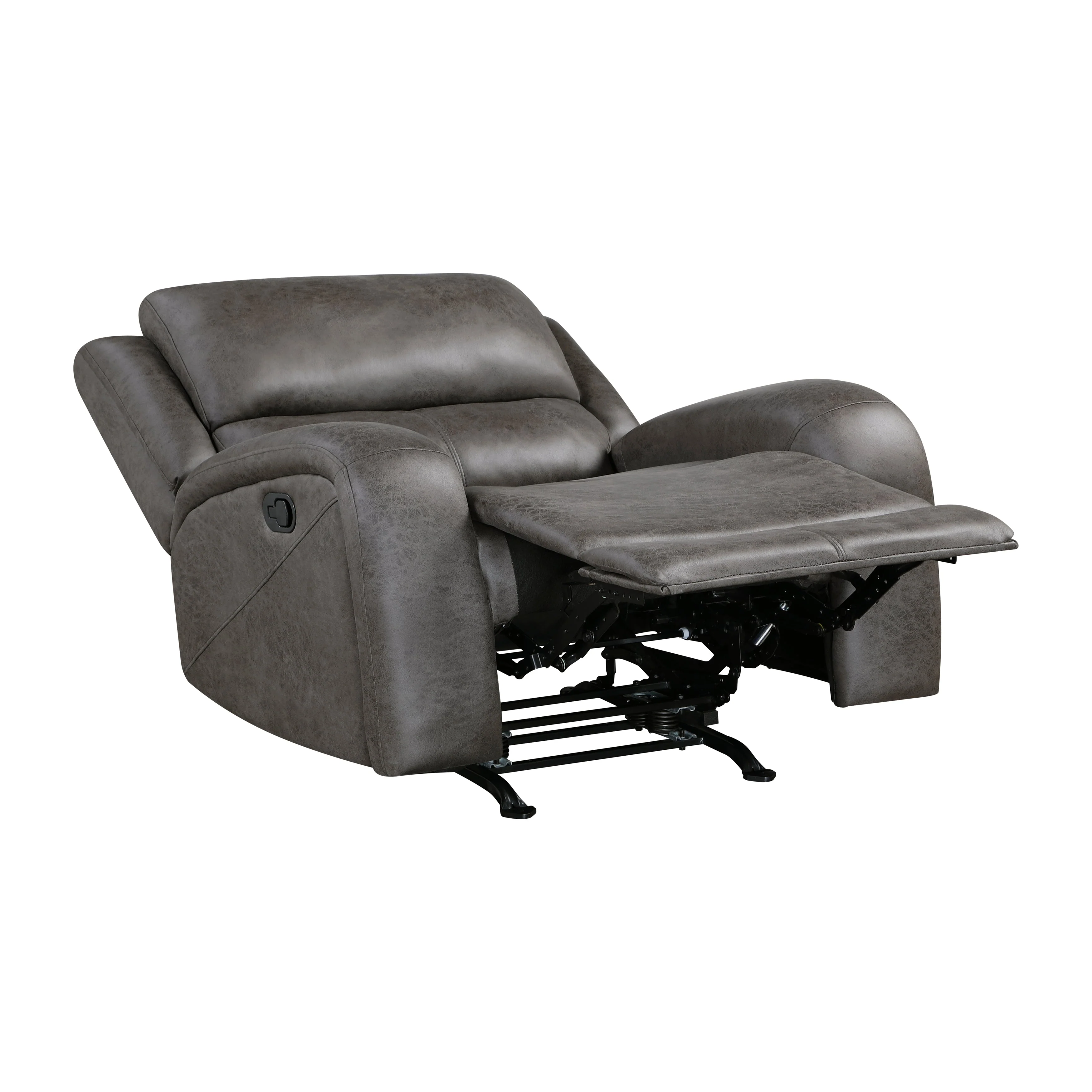 Pagosa Gray Rocker Reclining Chair - Image 9