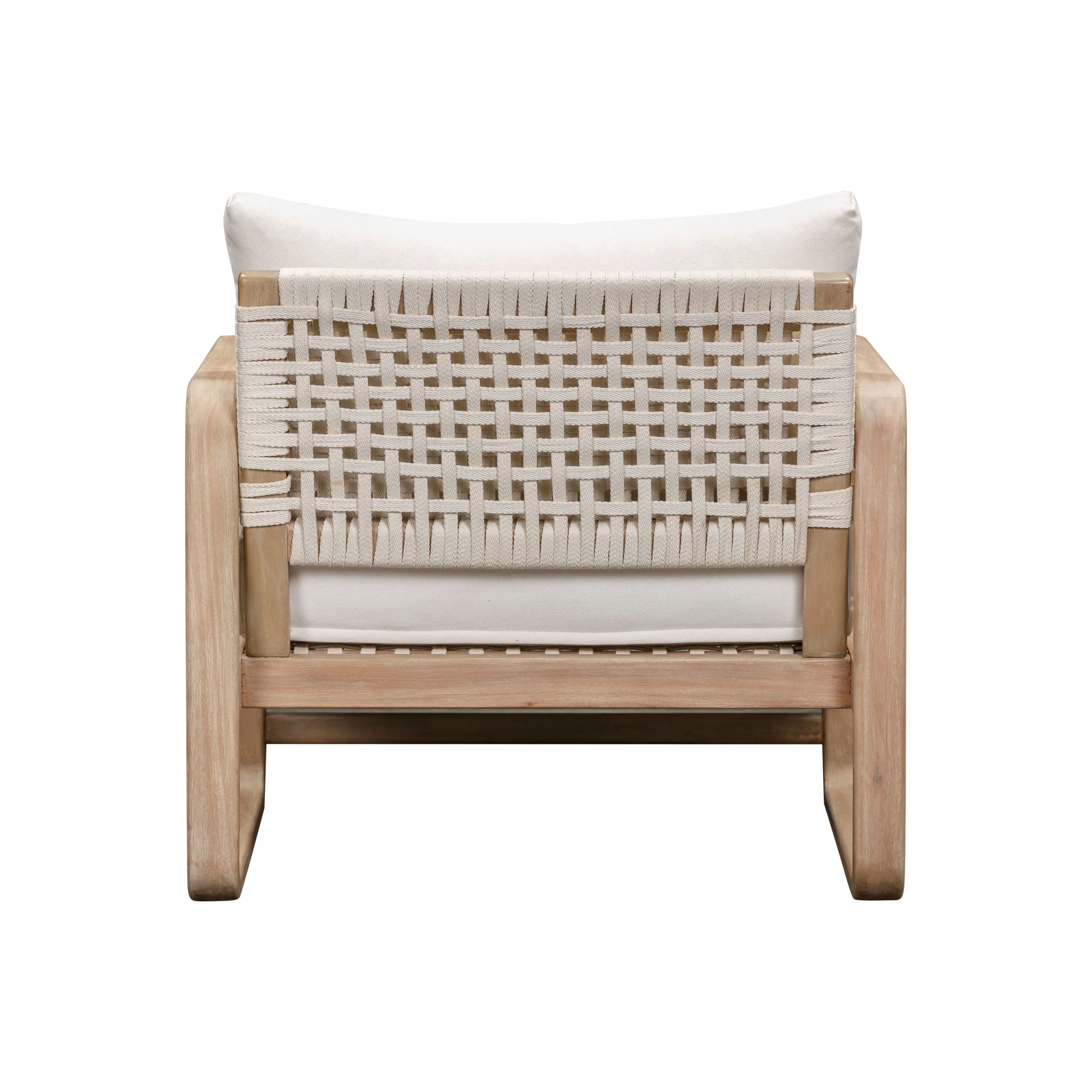 Palata Cream Outdoor Accent Chair - Image 7