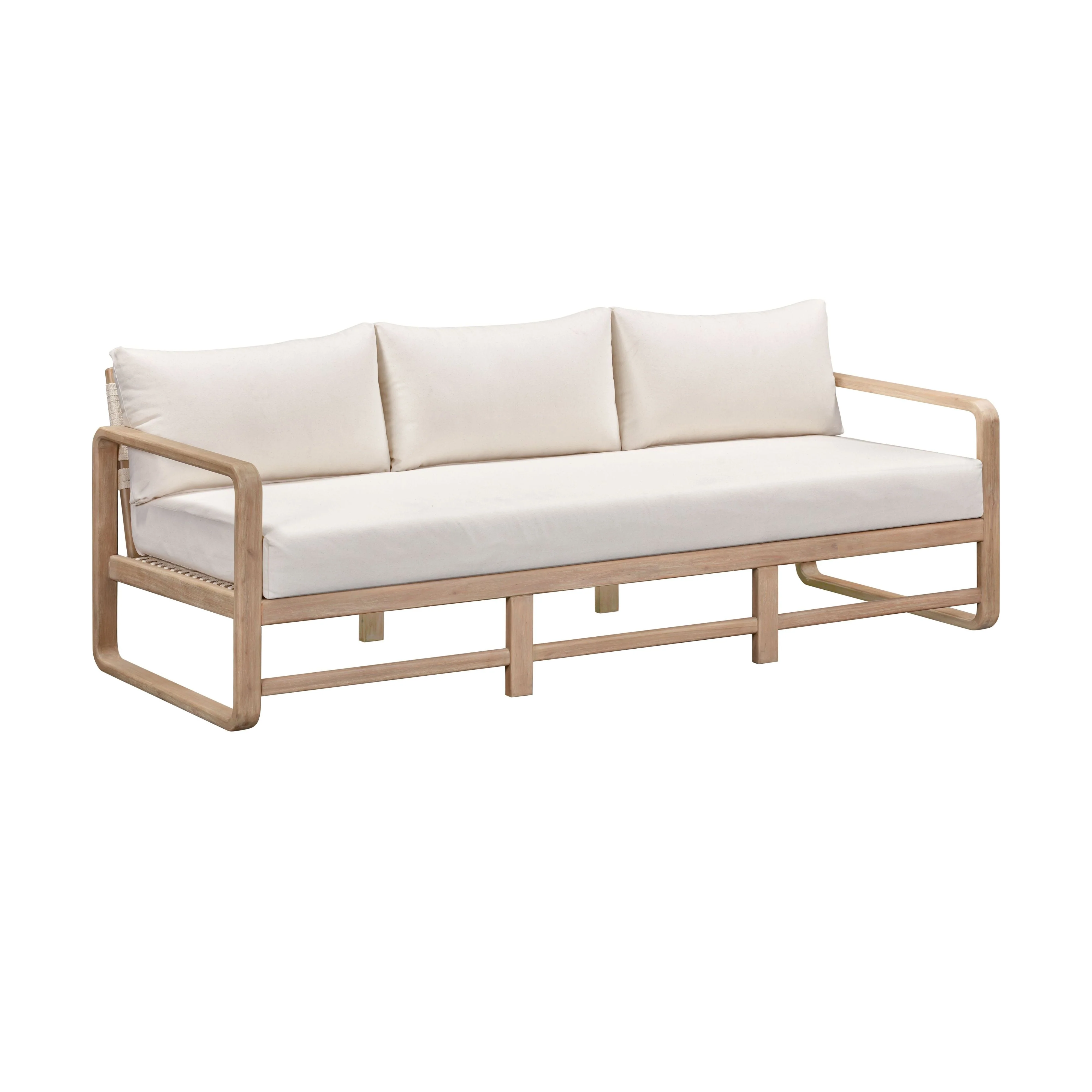 Palata Cream Outdoor Sofa - Image 9