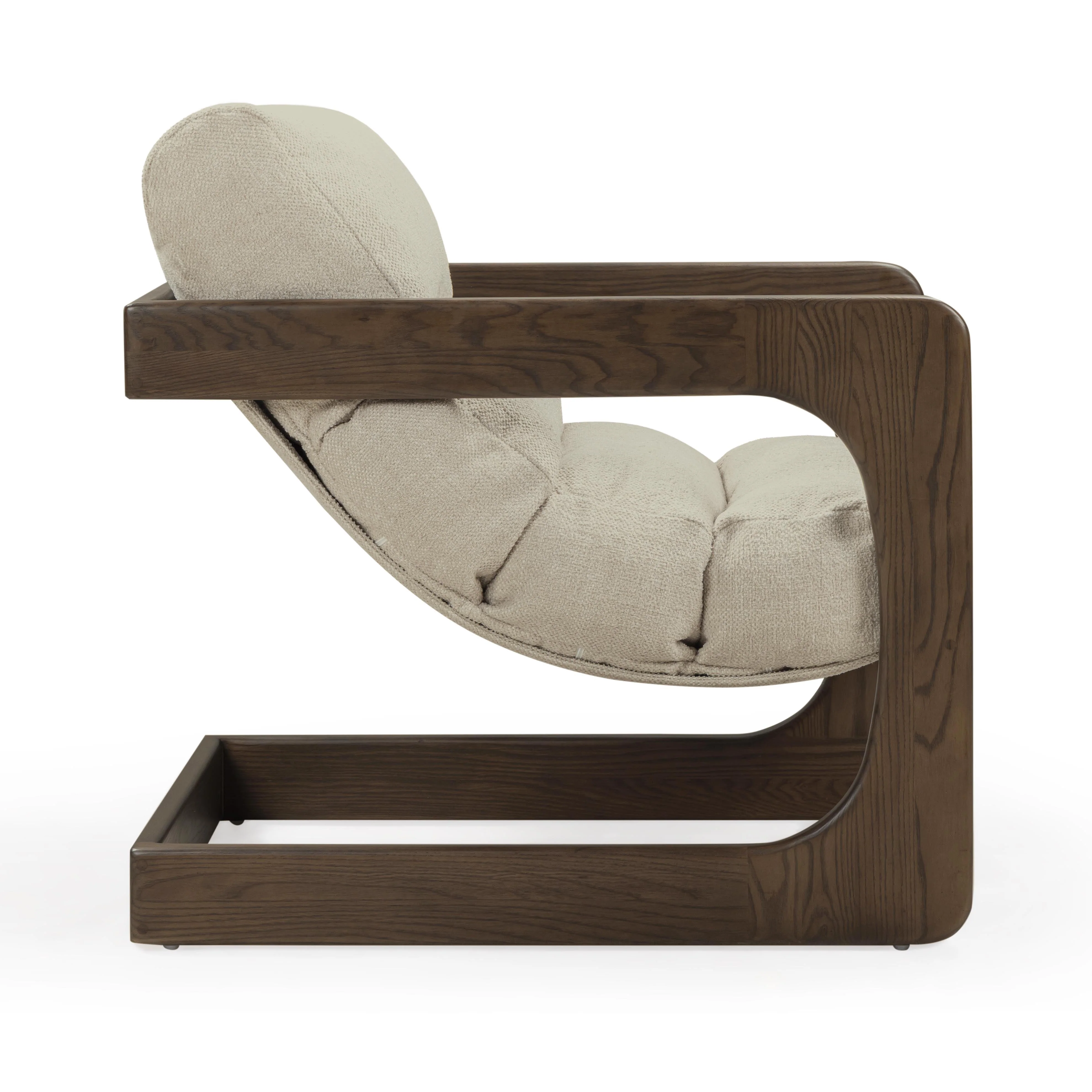 Palma Textured Weave Accent Chair - Image 3
