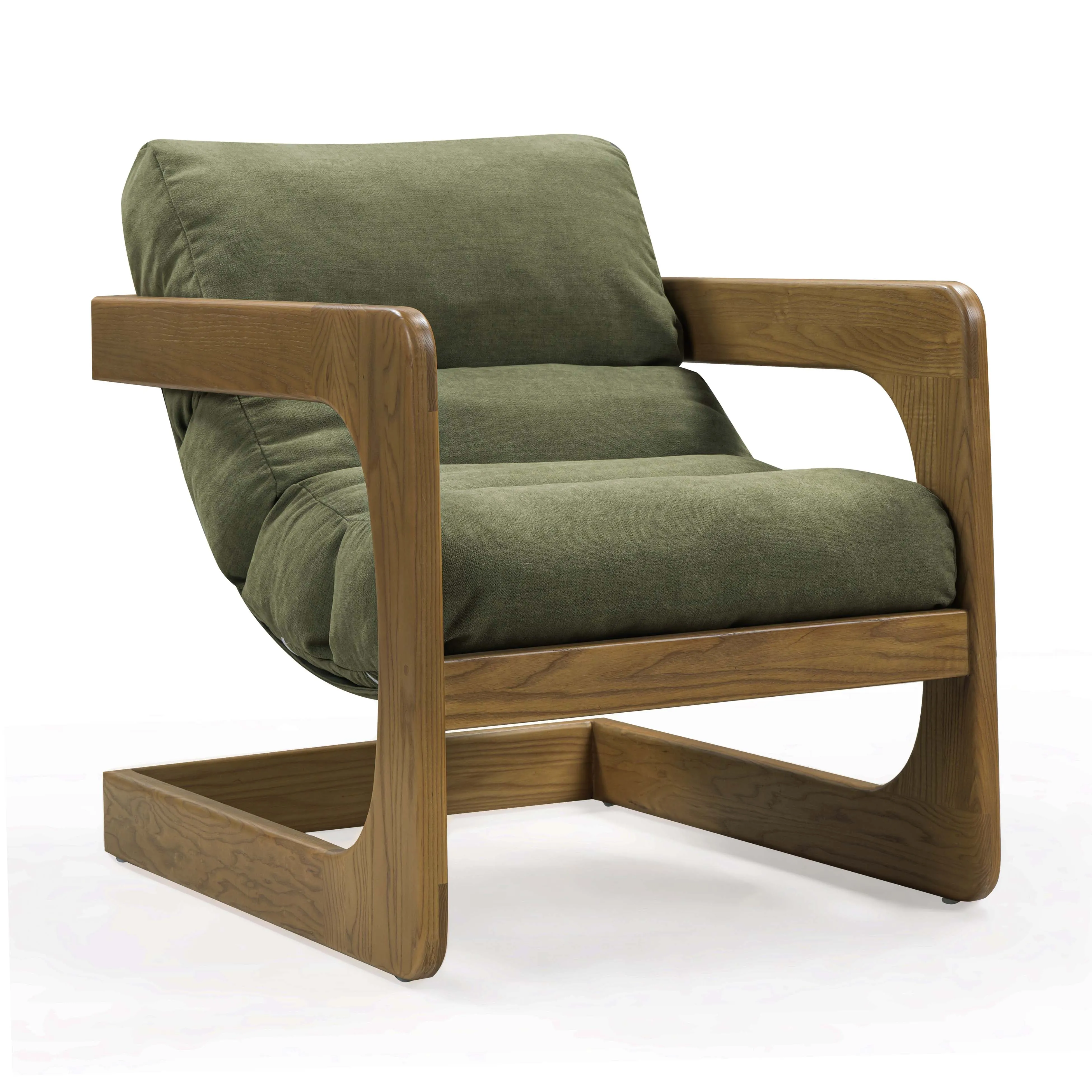 Palma Upcycled Fabric Accent Chair - Image 8