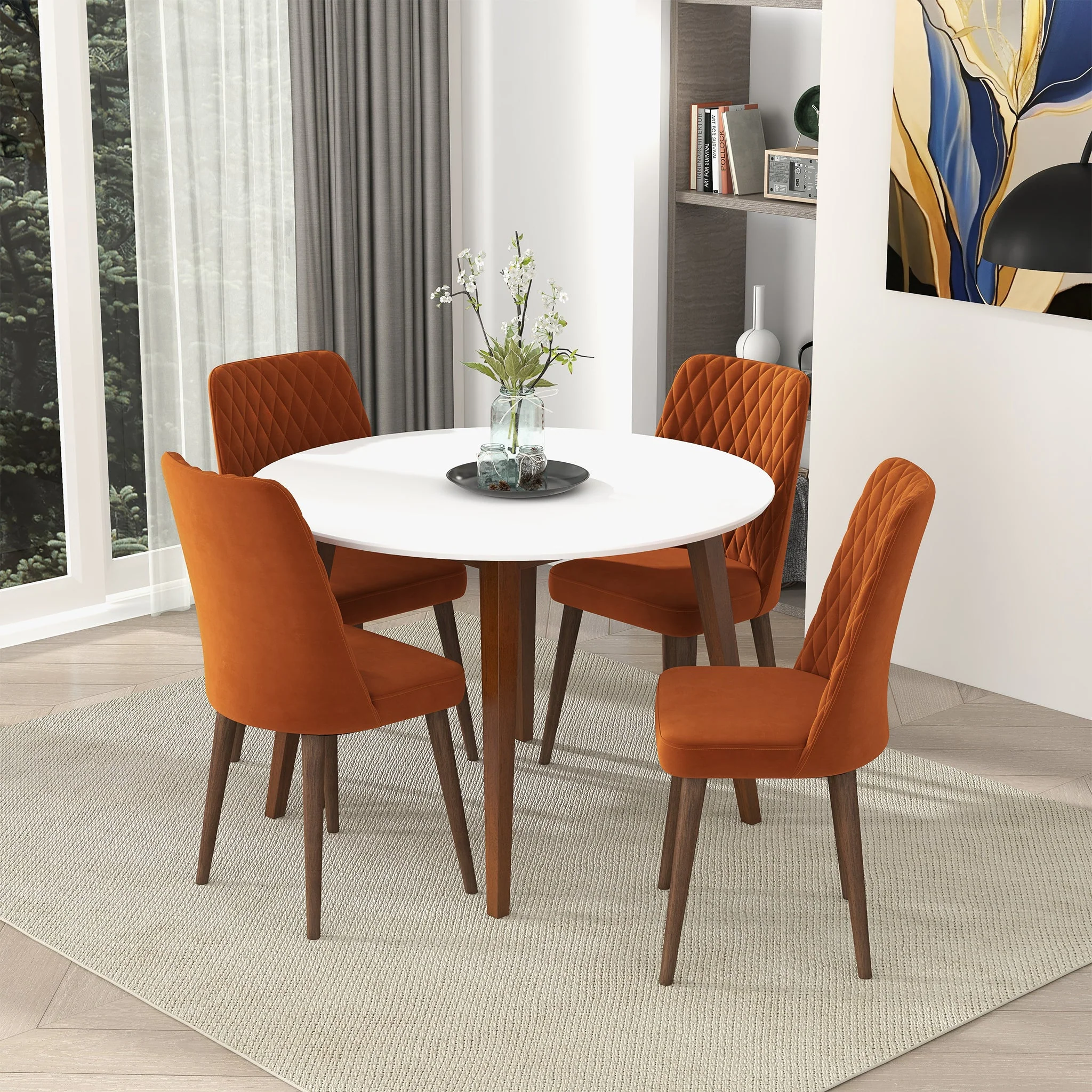 Paloma Dining Table (White) - Image 2