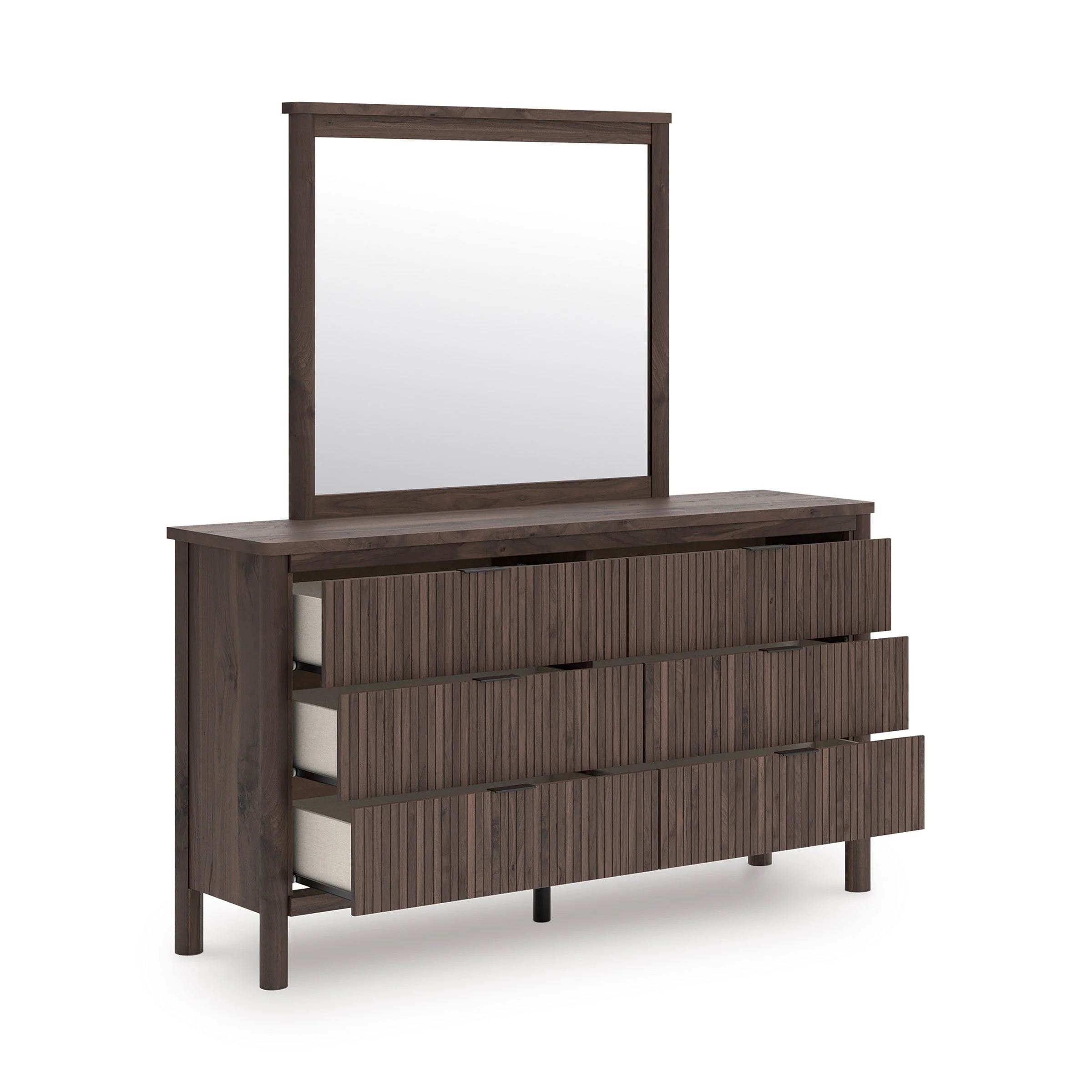 Pamytta Brown Upholstered Platform Bedroom Set - Image 19