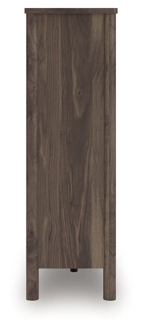Pamytta Brown Wide Chest of Drawers - Image 8