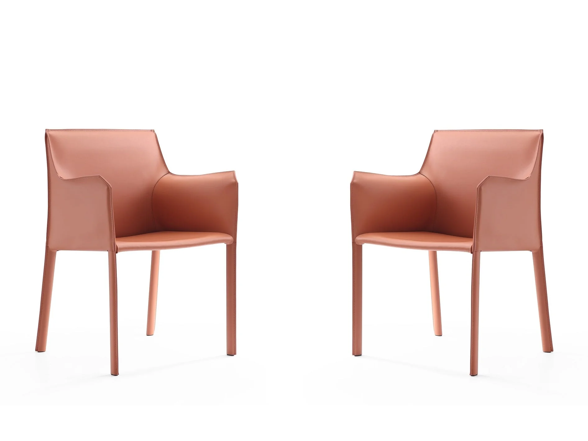 Paris Armchair in Clay (set of 2)