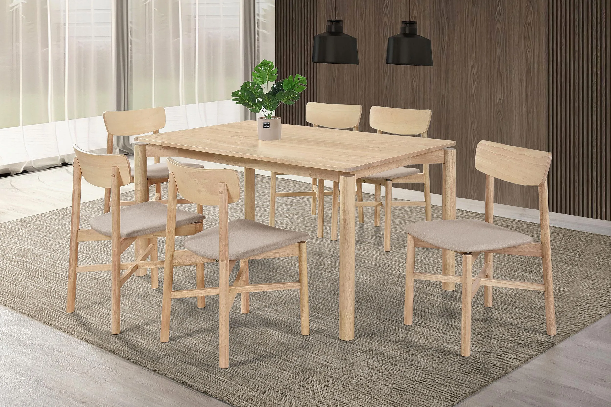 Parkridge White Washed Dining Side Chair, Set of 2 - Image 13