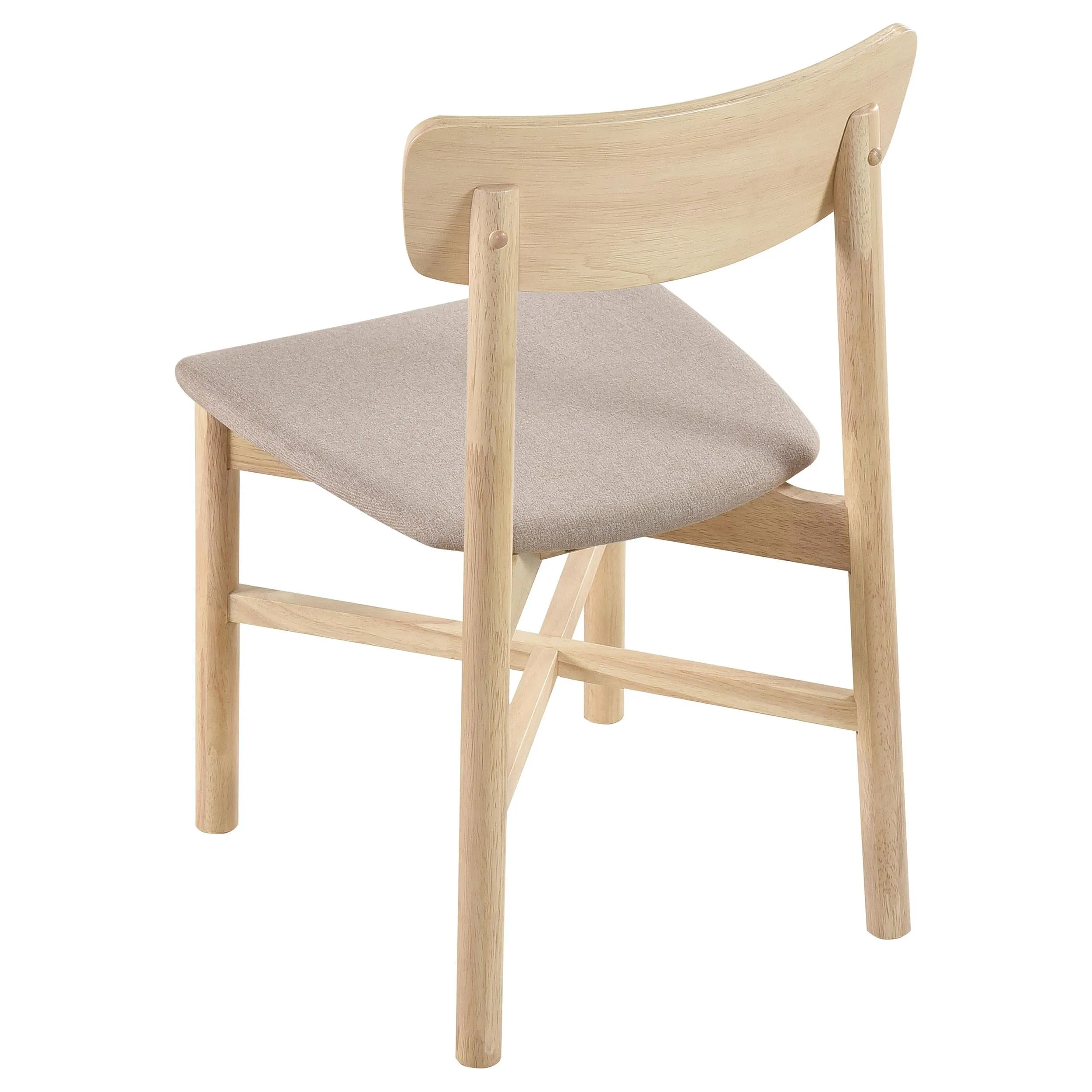 Parkridge White Washed Dining Side Chair, Set of 2 - Image 7