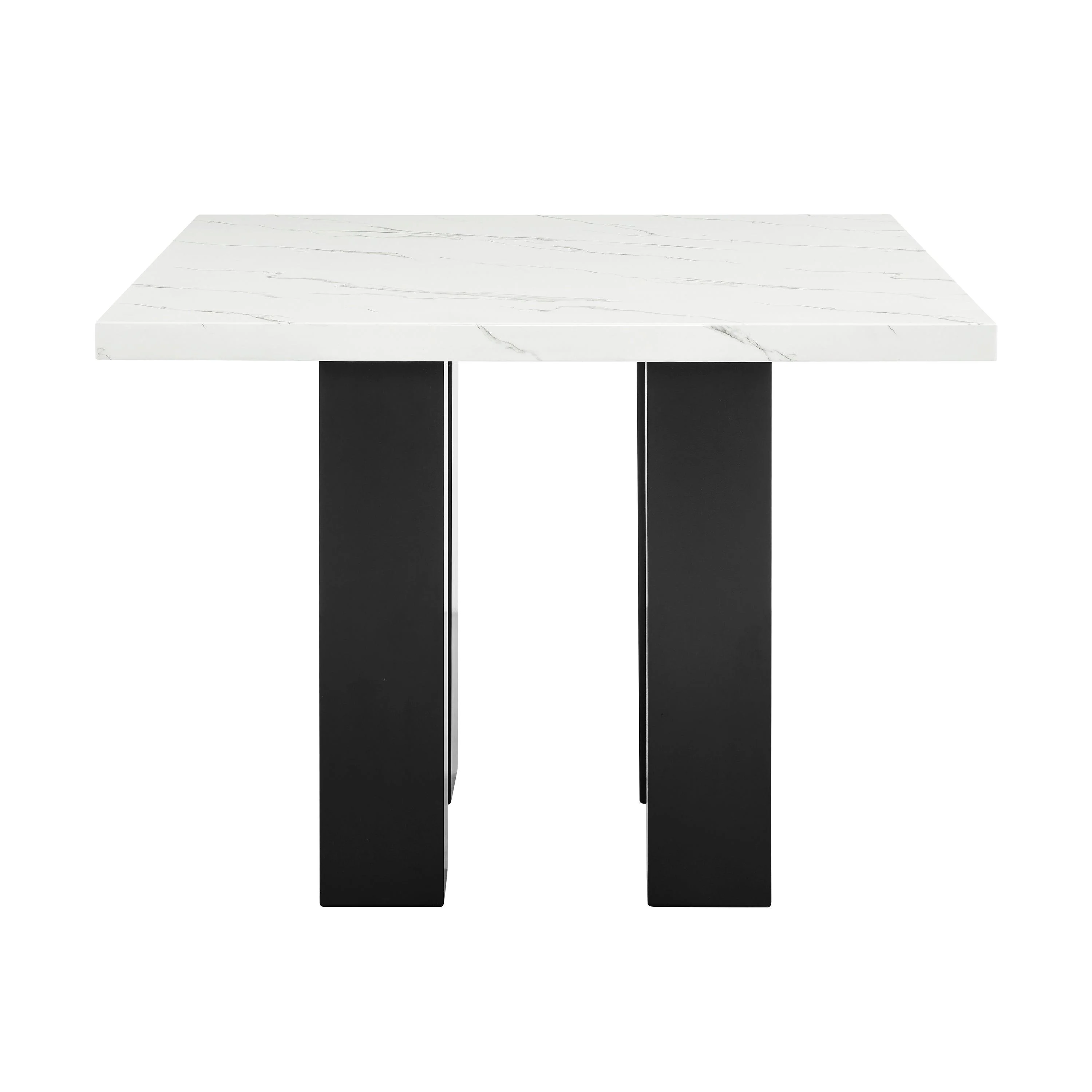 Parkside Black and White Counter Height Dining Table - Image 2