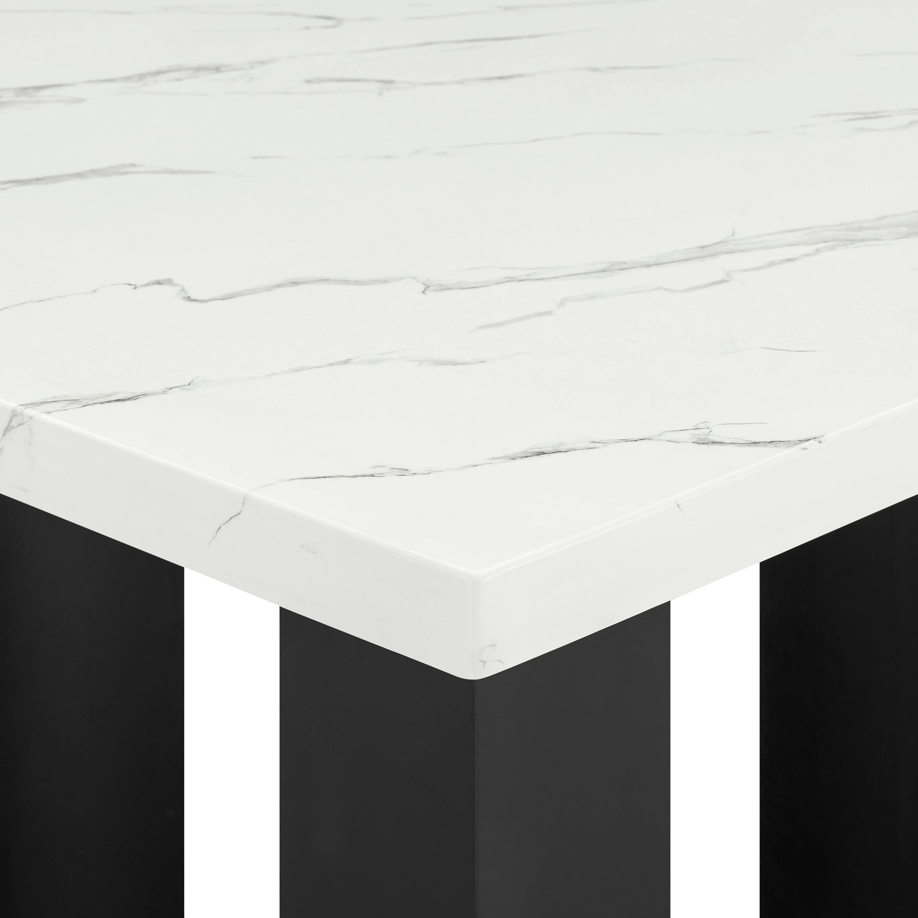 Parkside Black and White Counter Height Dining Table - Image 3