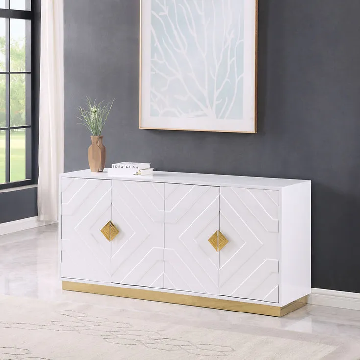 Paros White Console Table - Image 3