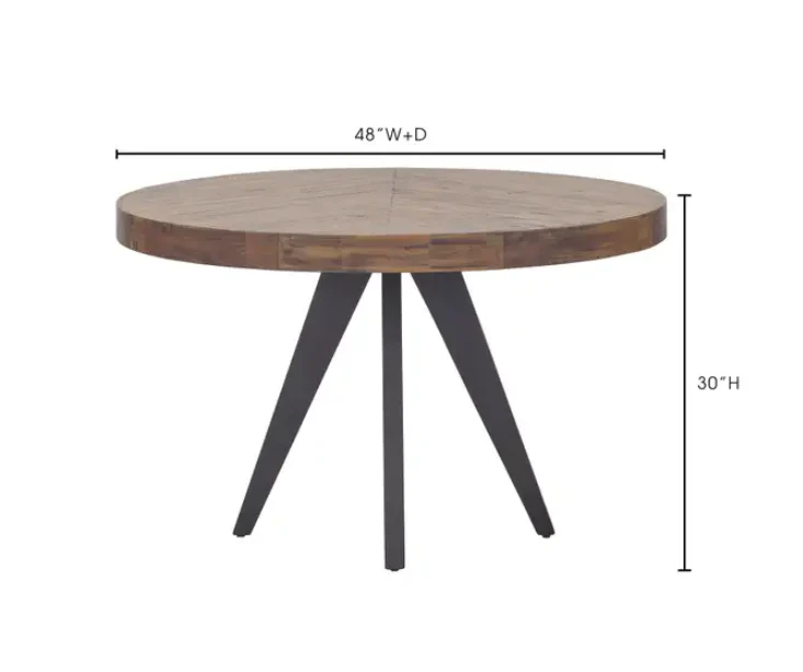 Parq Round Dining Table Amber - Image 6
