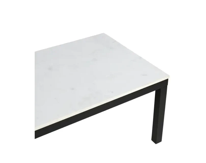 Parson Coffee Table -White - Image 3