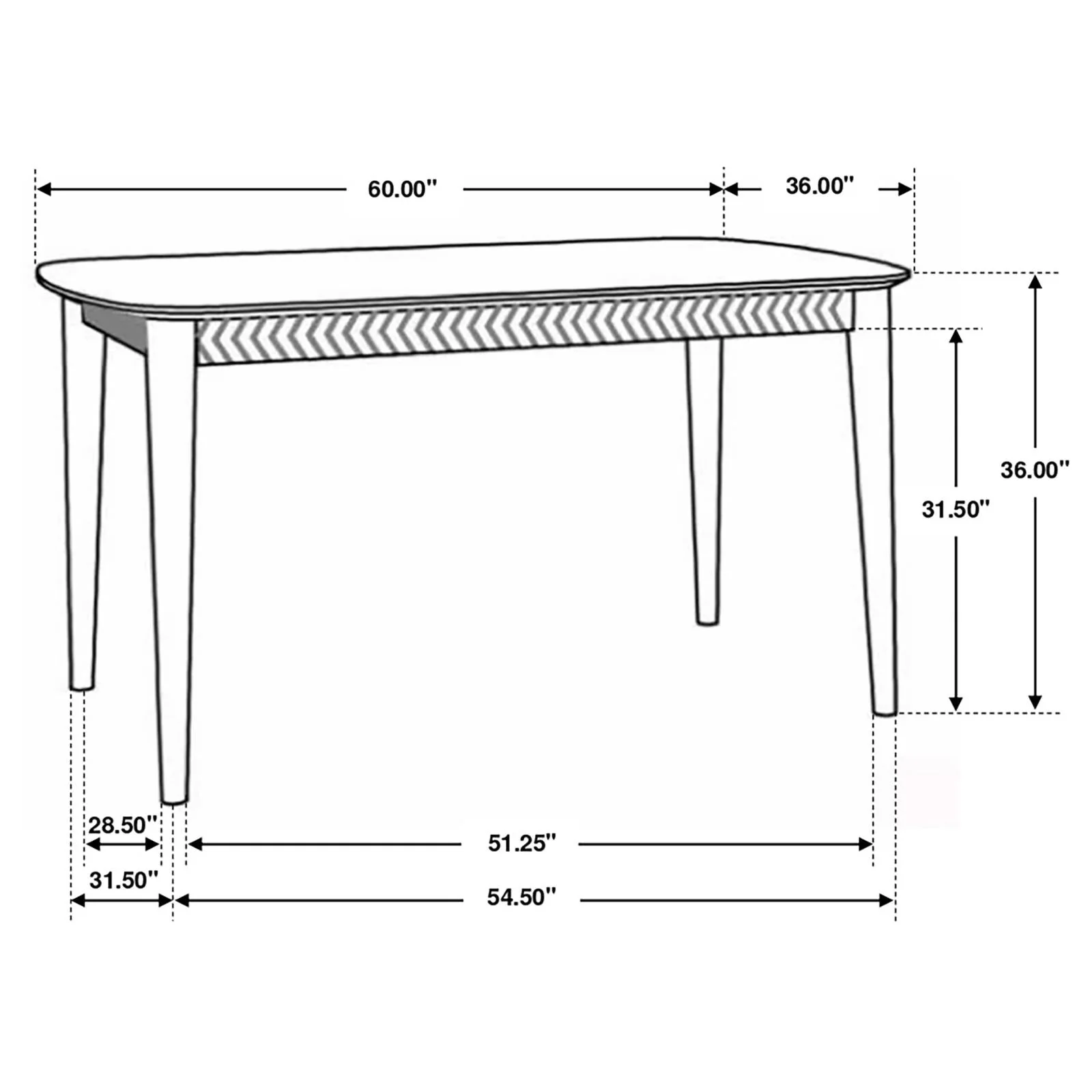 Partridge Natural Sheesham and Espresso Rectangular Counter Height Dining Set - Image 12