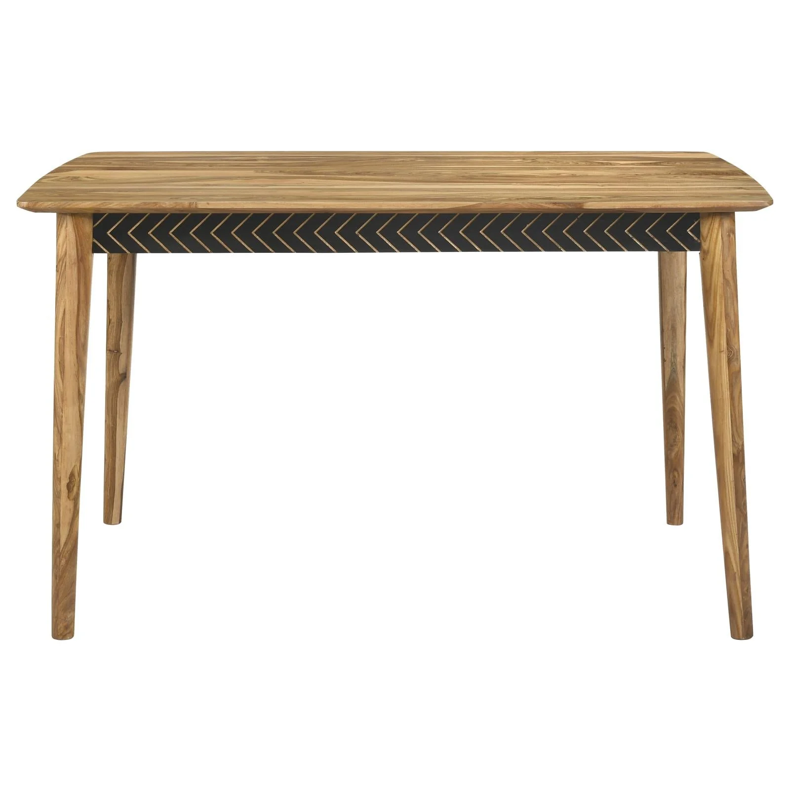 Partridge Natural Sheesham and Espresso Rectangular Counter Height Dining Set - Image 4